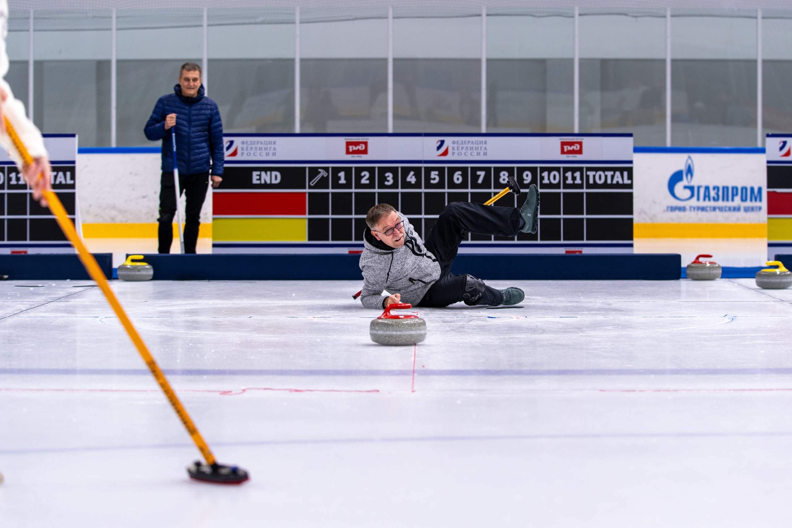 Керлинг для компании Р-Фарм. Репортажный фотограф в Красной Поляне и Сочи Павлюченко Екатерина
