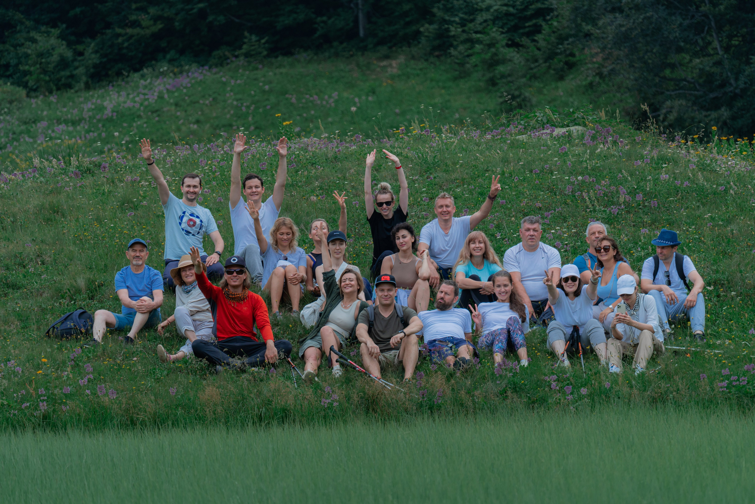 Психологический тренинг на озере Зеркальное. Репортажный фотограф в Красной Поляне и Сочи Павлюченко Екатерина