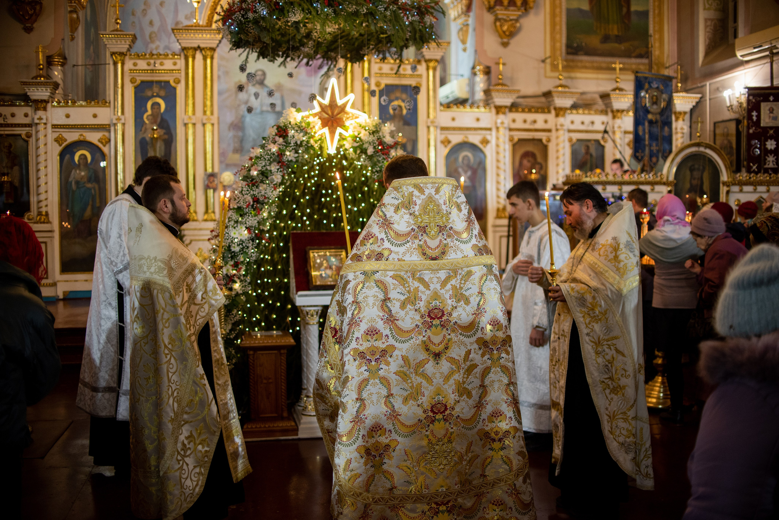 Литургия на Рождество 6.01.2023. Семейный и свадебный фотограф в Феодосии и Коктебеле