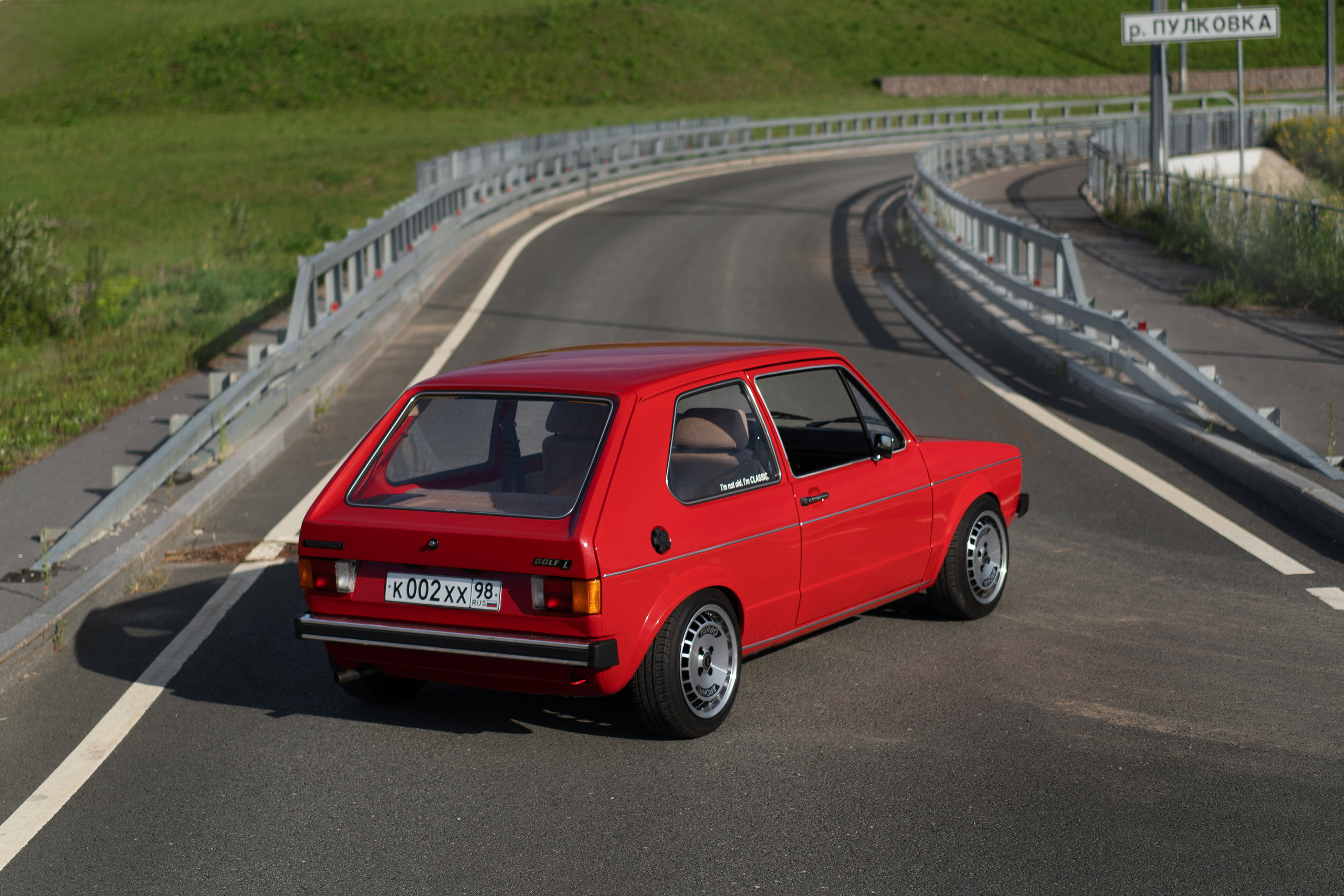 Volkswagen Golf законодатель жанра. Автомобильный фотограф Антон Цырулев