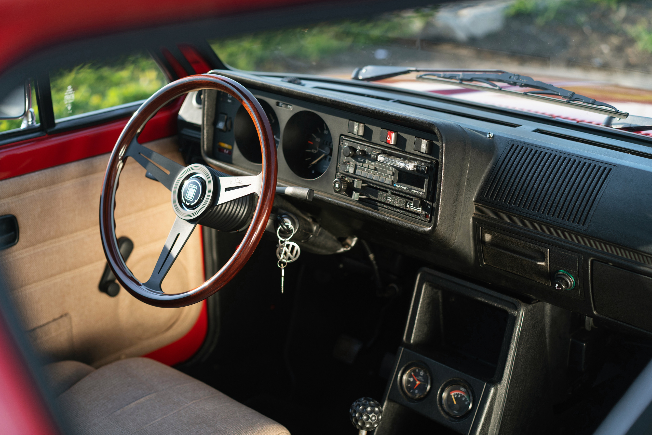 руль нарди в салоне с рекаро 