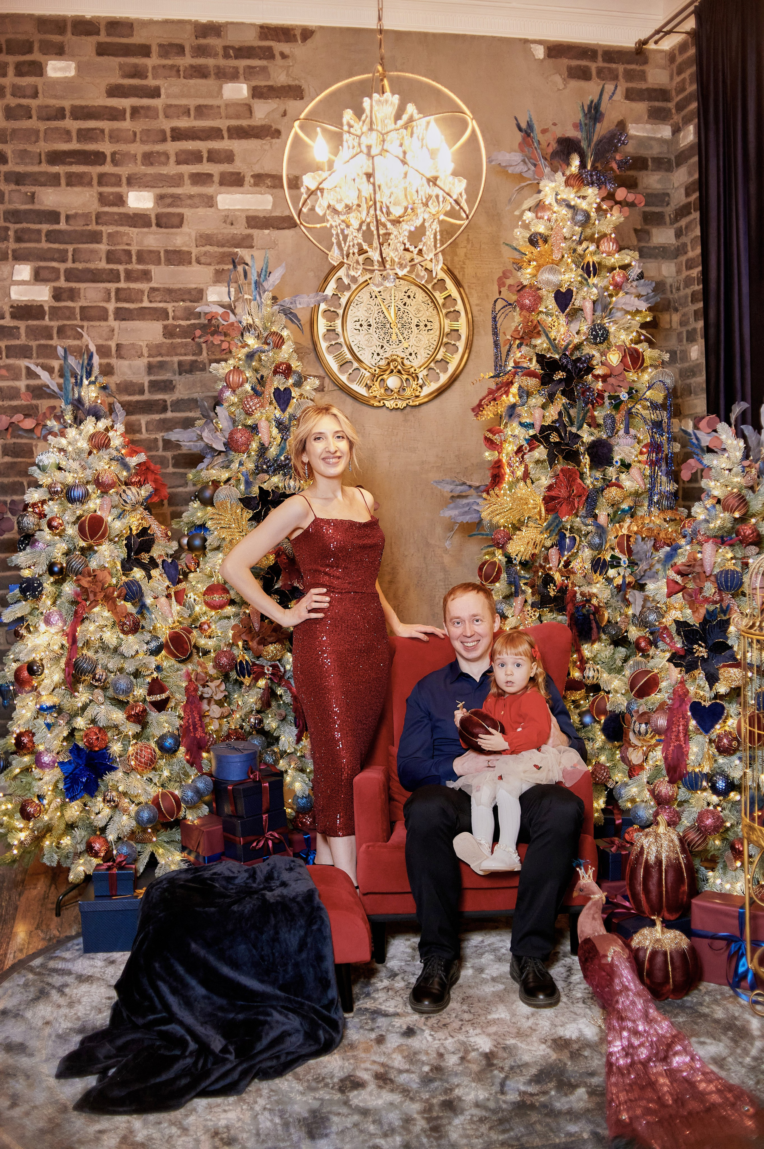 Новогодняя история. Семейный и детский фотограф в г. Ногинске Ангелина Хасанова