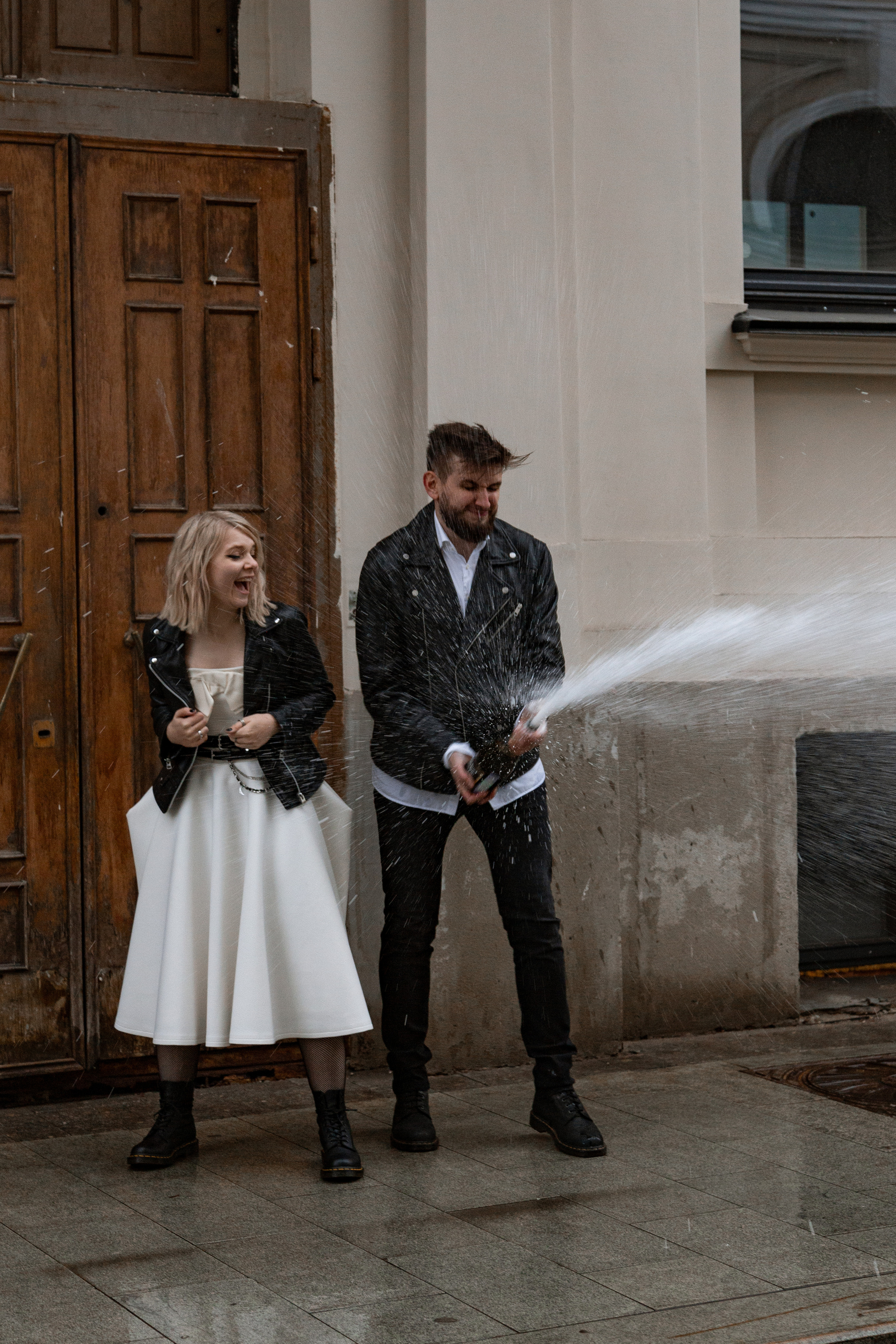 Rock-n-Roll Queen's wedding. Фотограф Каяна Лис