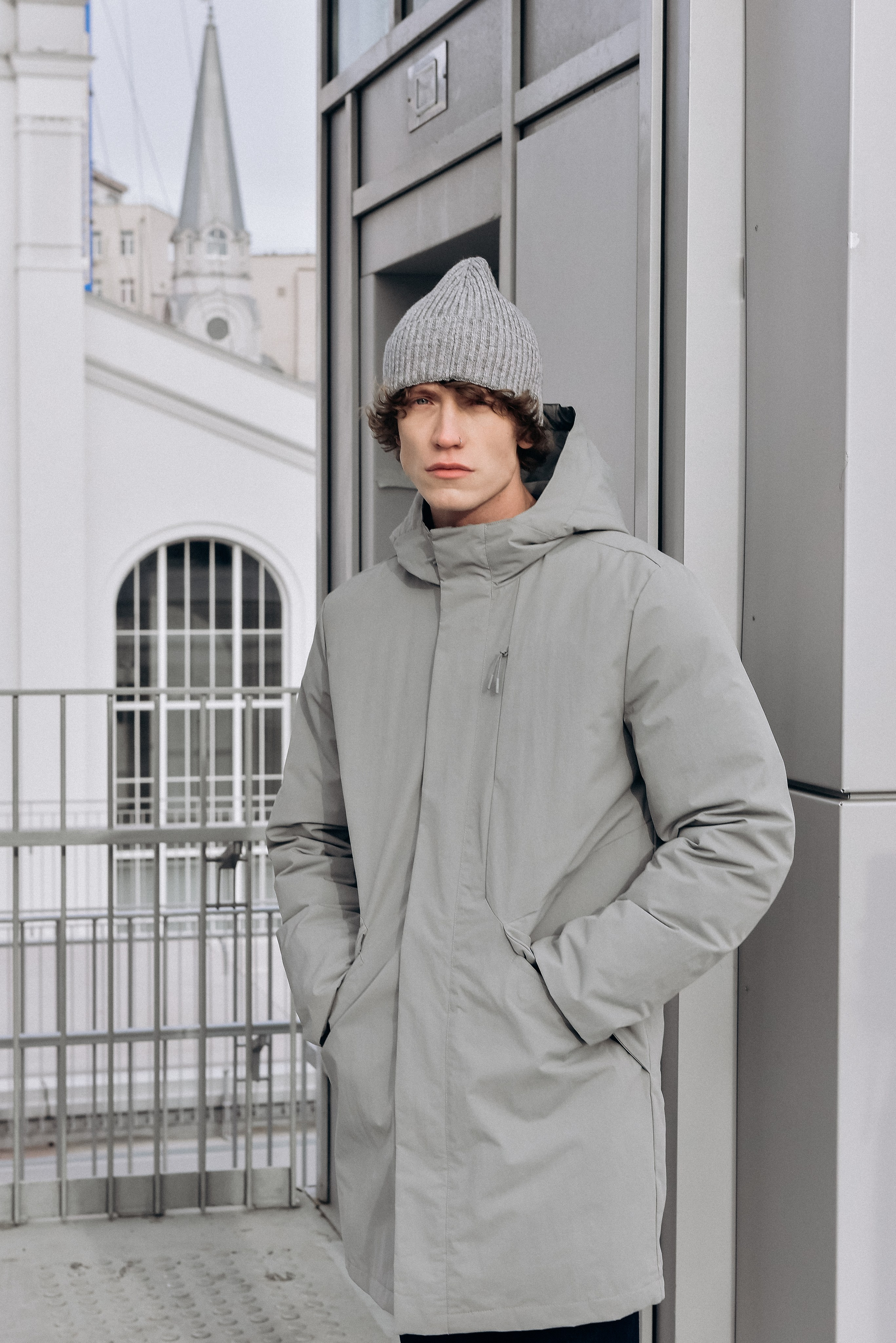 Стрит съемка верхней одежды