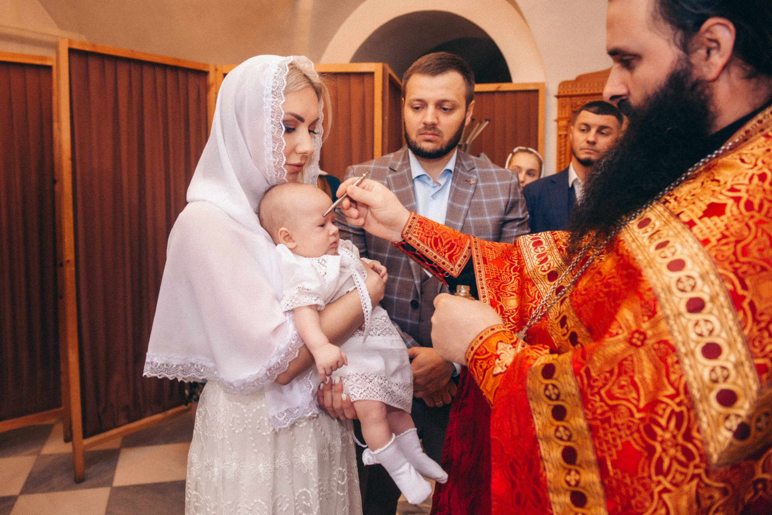 Крещение. Свадебный и семейный фотограф в Волгограде Семисотнова Камилла