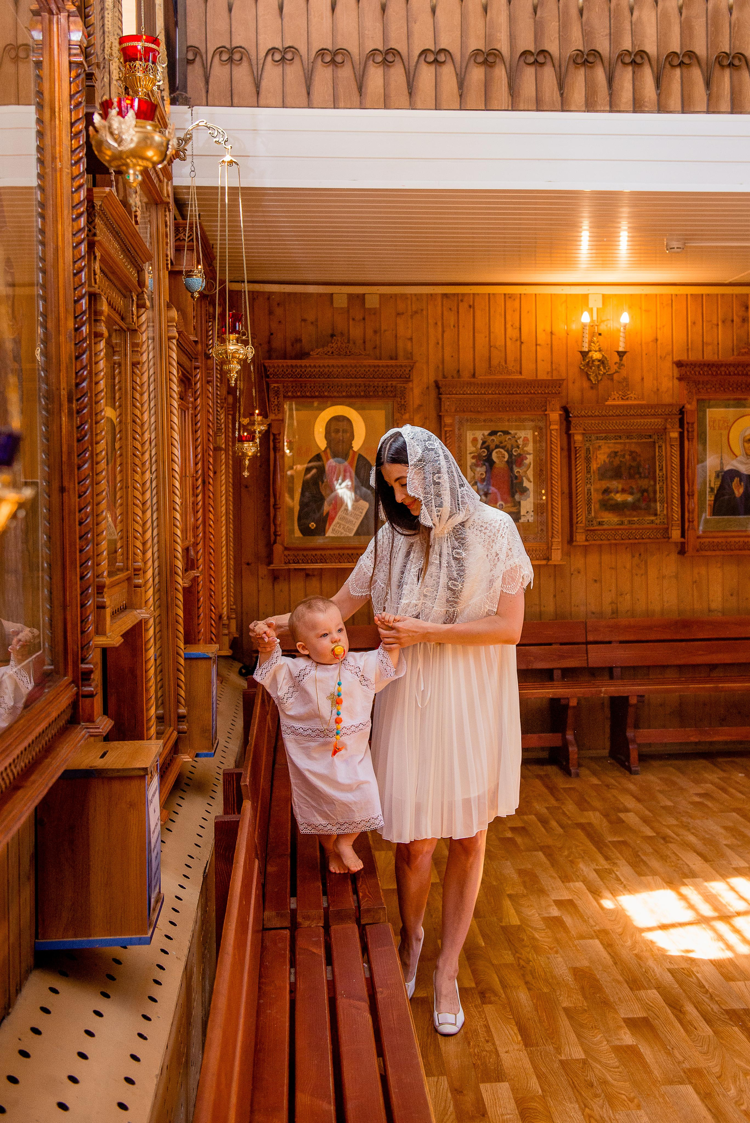 Крещение. Свадебный и семейный фотограф в Волгограде Семисотнова Камилла