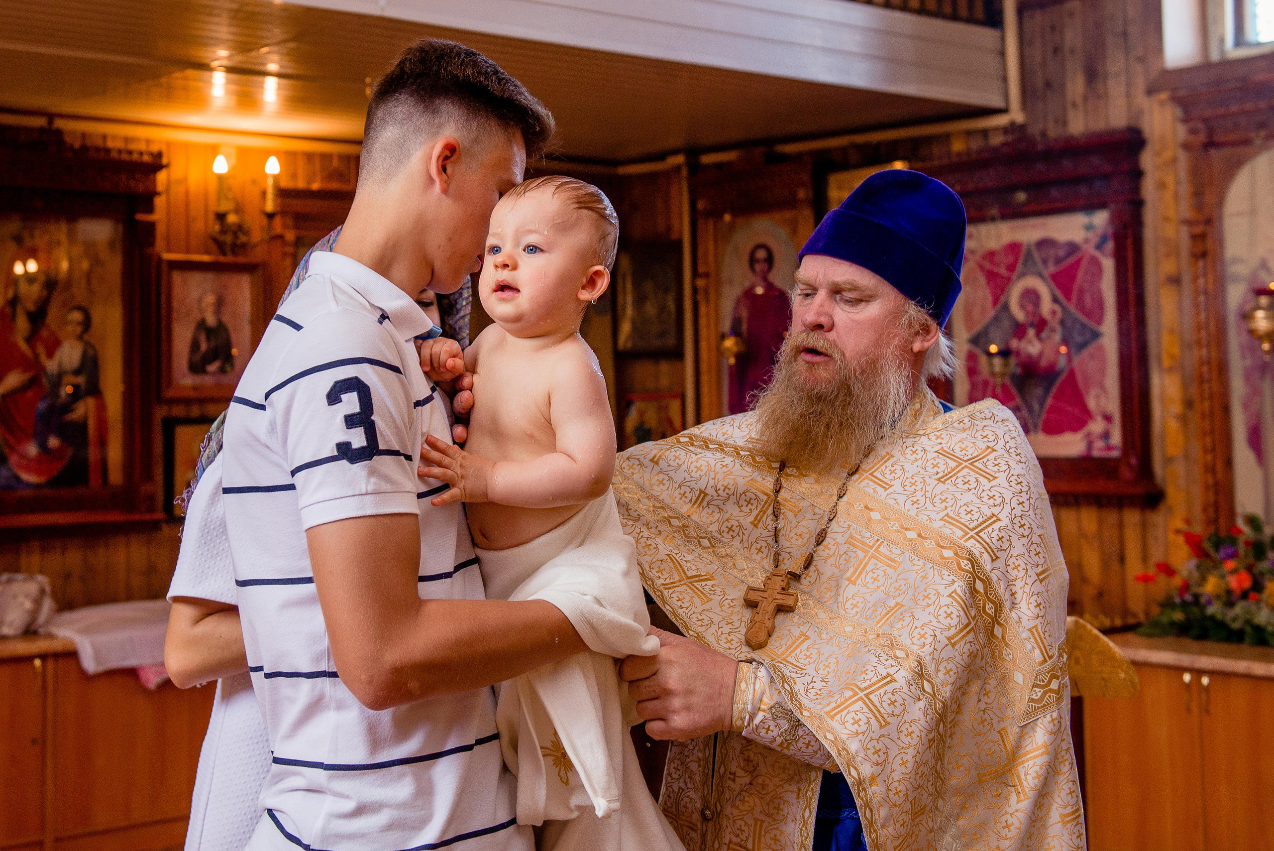 Крещение. Свадебный и семейный фотограф в Волгограде Семисотнова Камилла