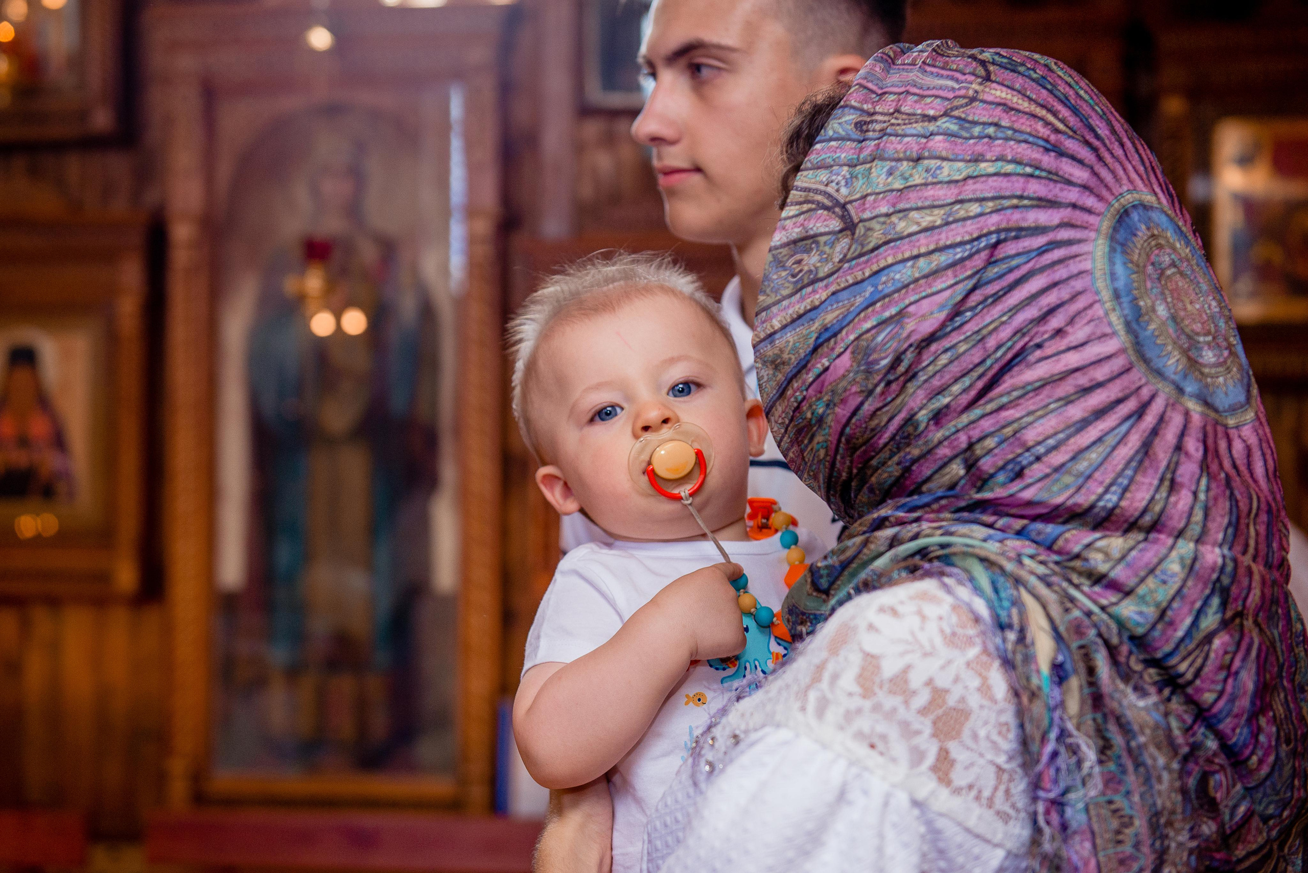 Крещение. Свадебный и семейный фотограф в Волгограде Семисотнова Камилла