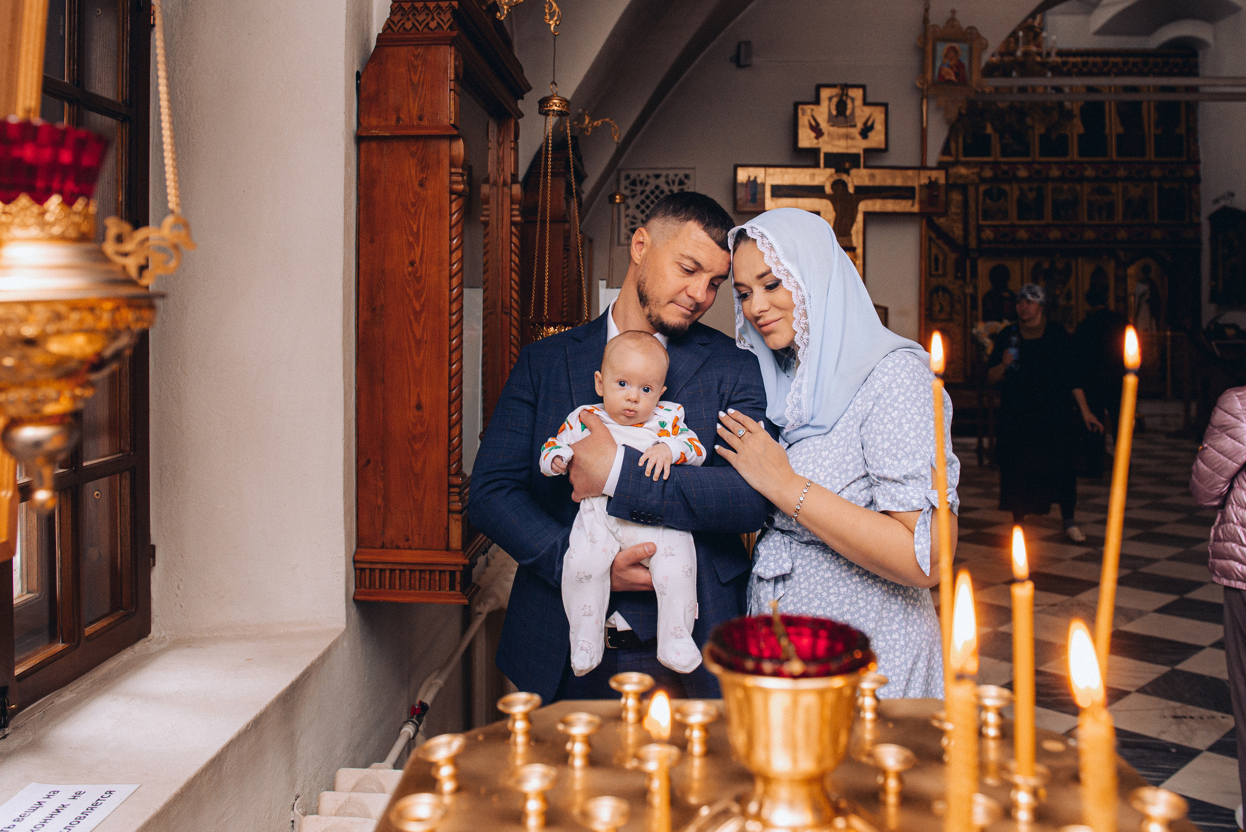 Крещение. Свадебный и семейный фотограф в Волгограде Семисотнова Камилла