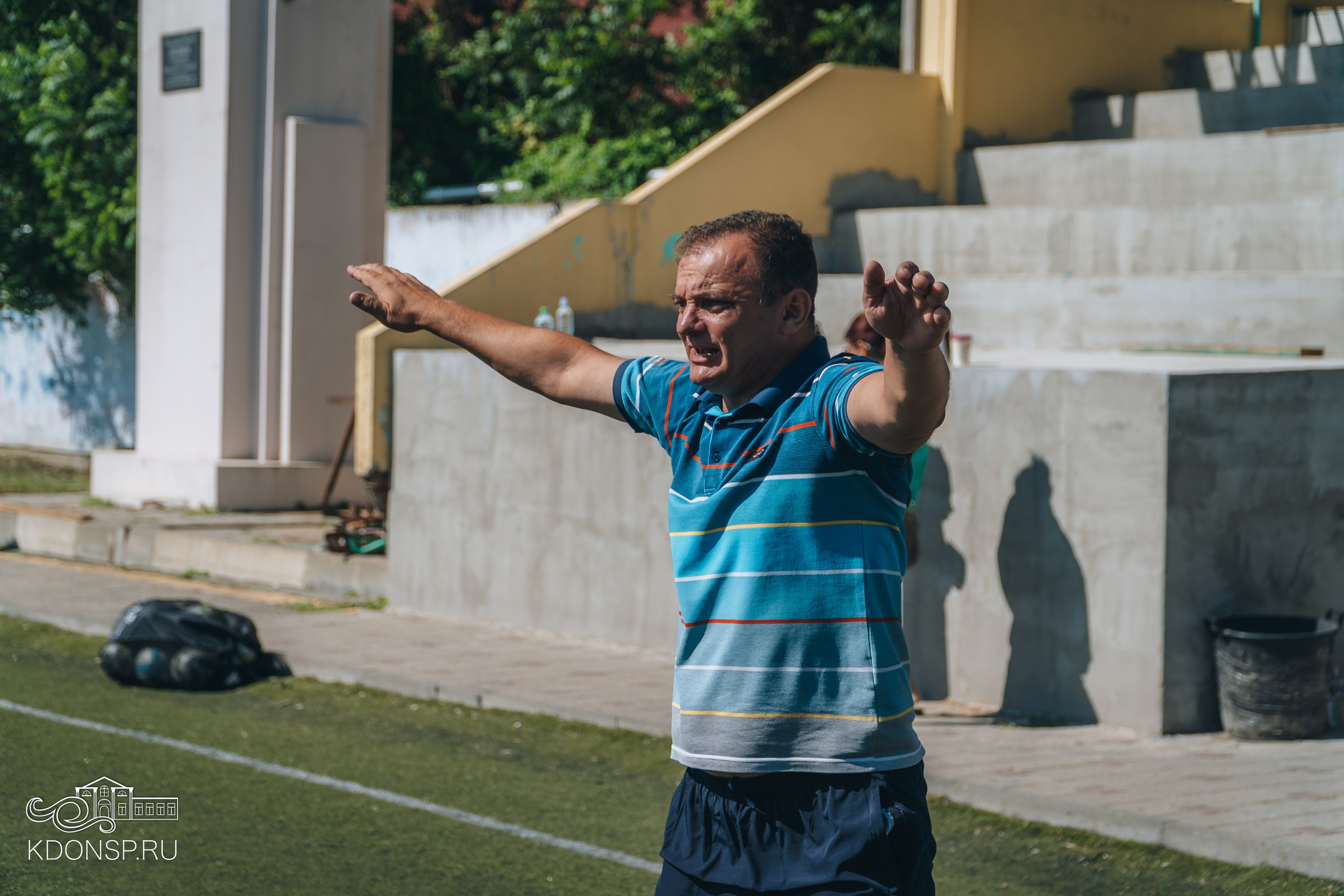 «Зарядка со спортсменом». Новотитаровский Дом культуры