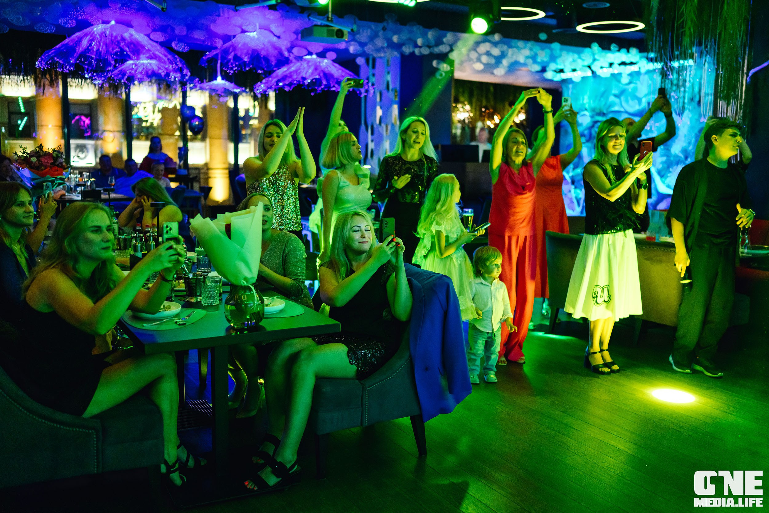 Фоторепортаж с вечеринки в ресторане Океан. One Media Life: фоторепортажи, фотоотчеты с мероприятий и заведений