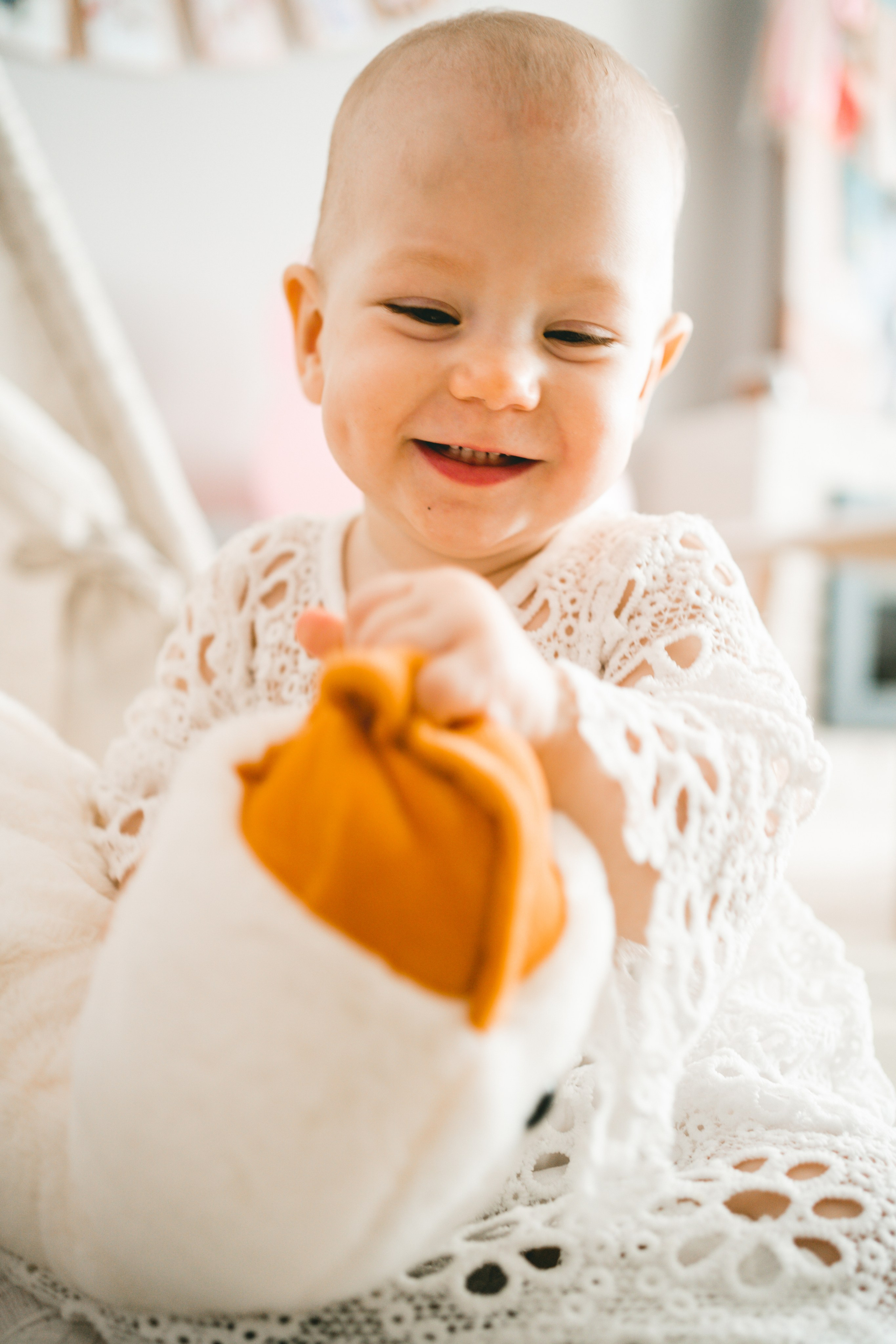 День Рождения малыша 1 год отмечаем дома. Семейный фотограф Ольга Мишустина в Самаре