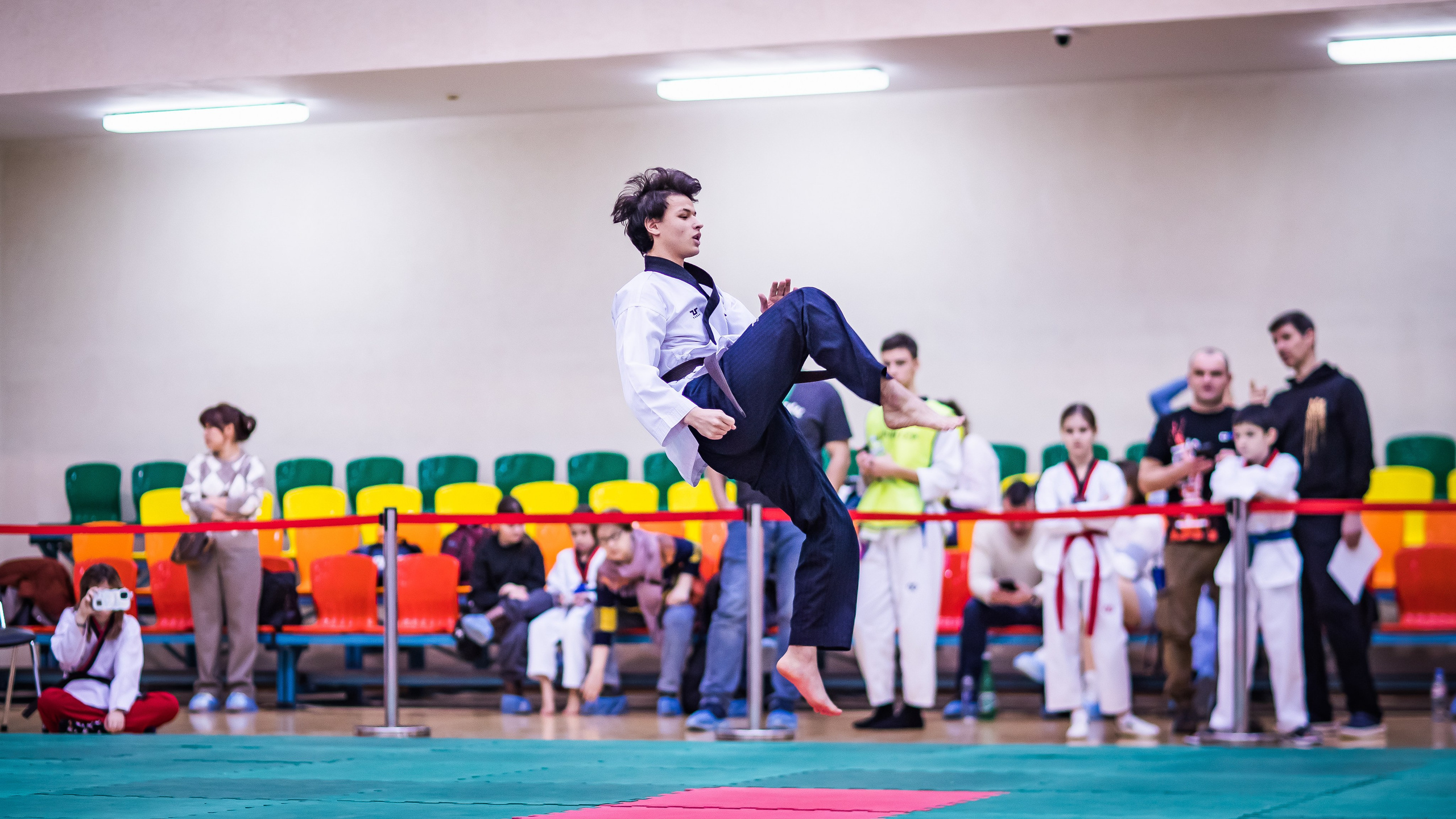 Турнир Федерации детского тхэквондо России по дисциплине ПХУМСЭ. Спортивный фотограф Максим Серегин