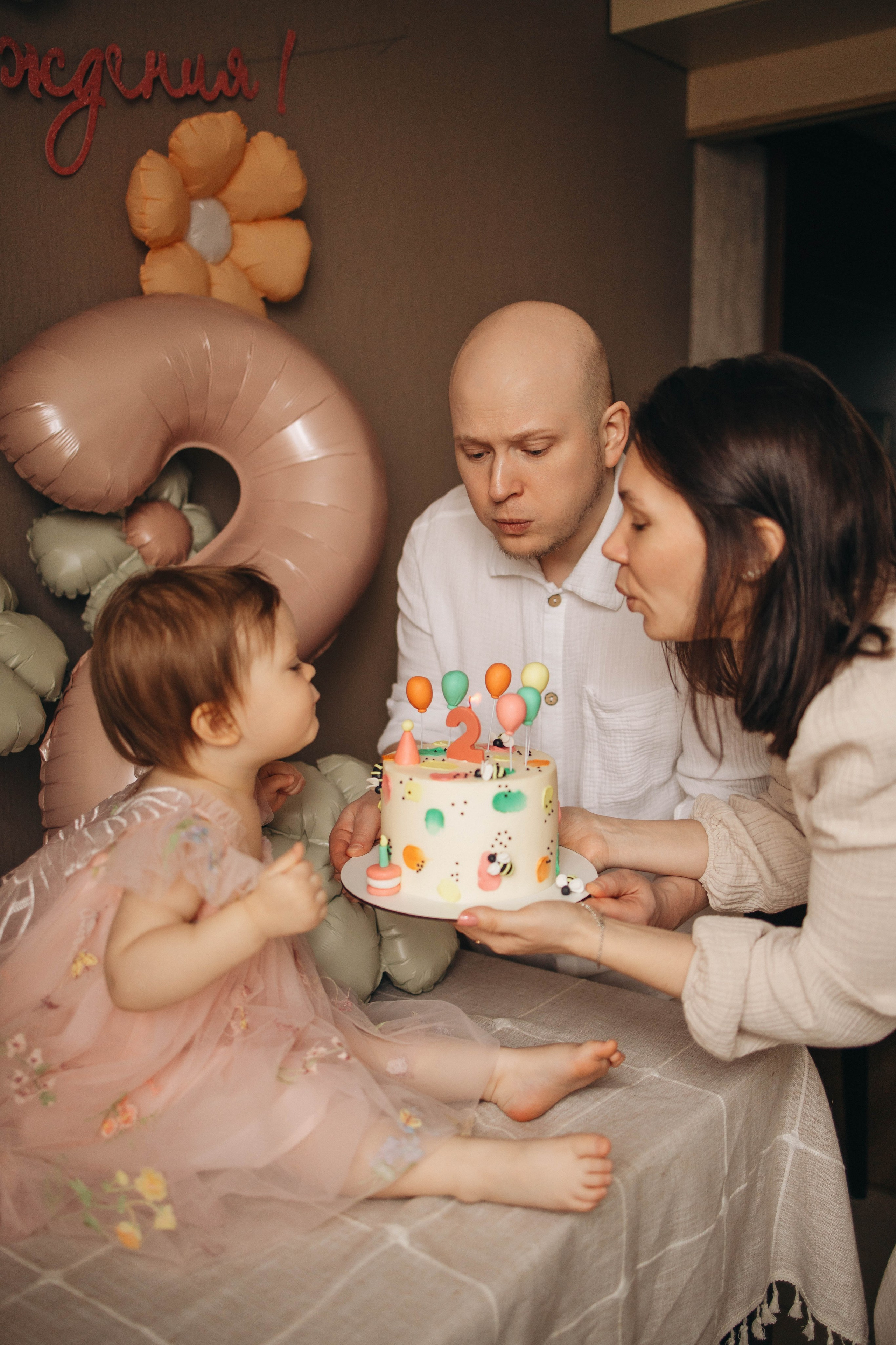 Два годика Вере. Семейный фотограф Москва Наталия Осьмакова