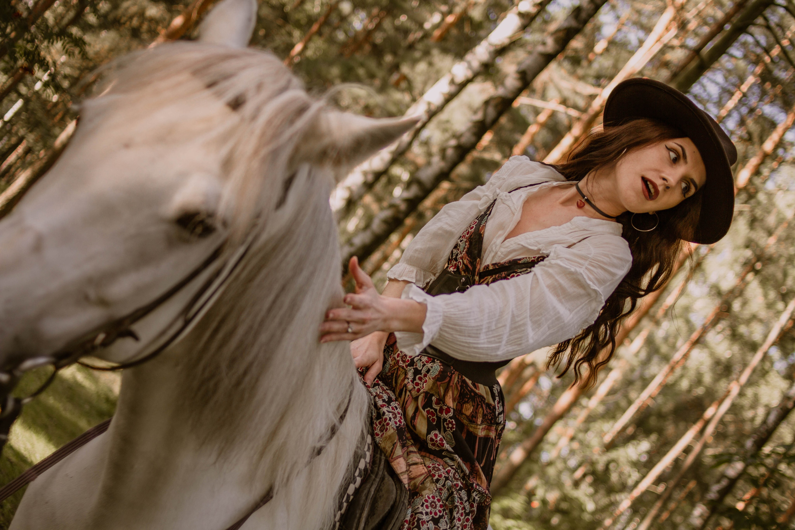 С лошадкой. Создадим шедевр? Виталина и её фотоискусство