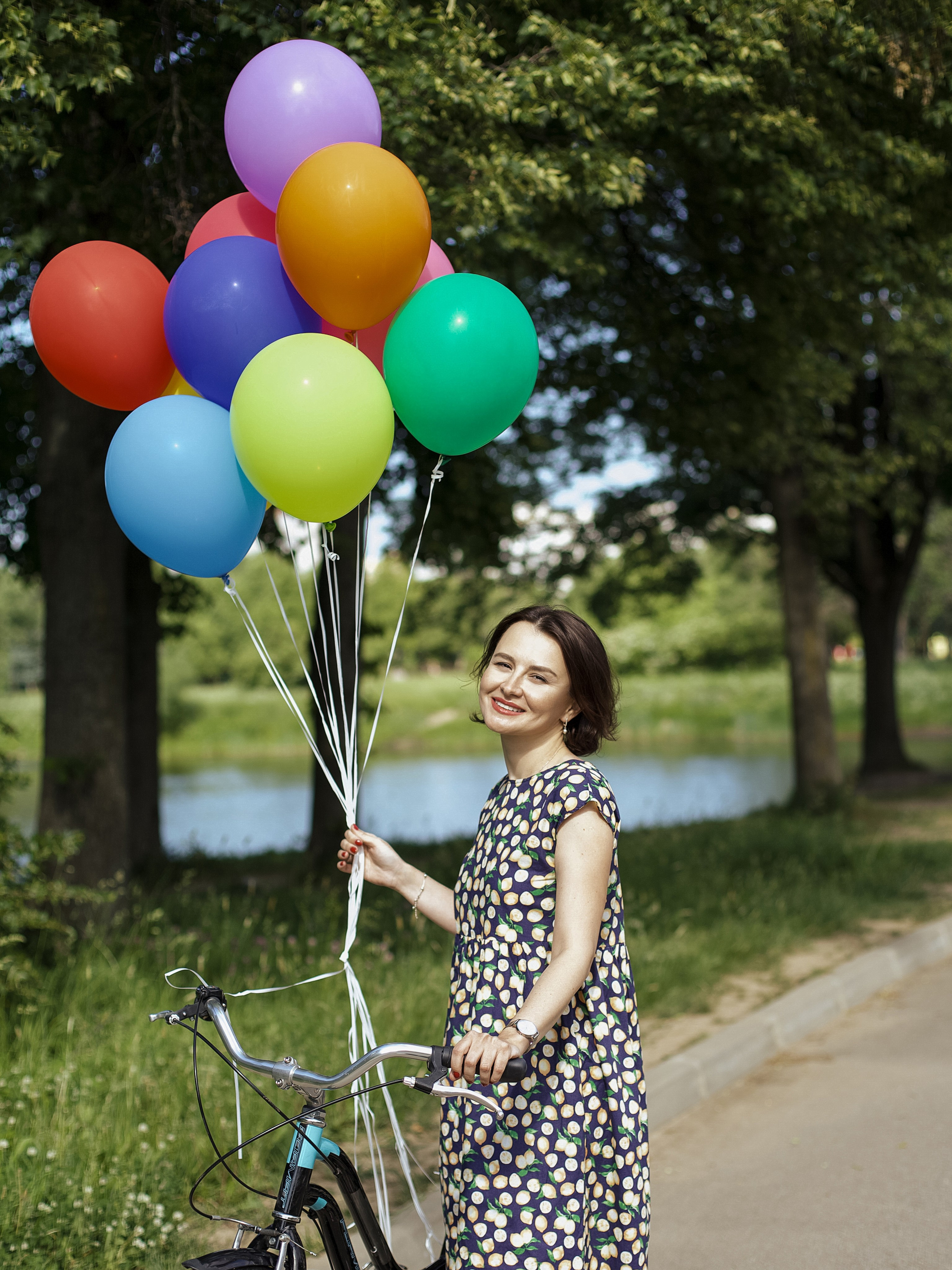 Ирина. С воздушными шарами. Фотограф в санкт-Петербурге Макиенко Анастасия