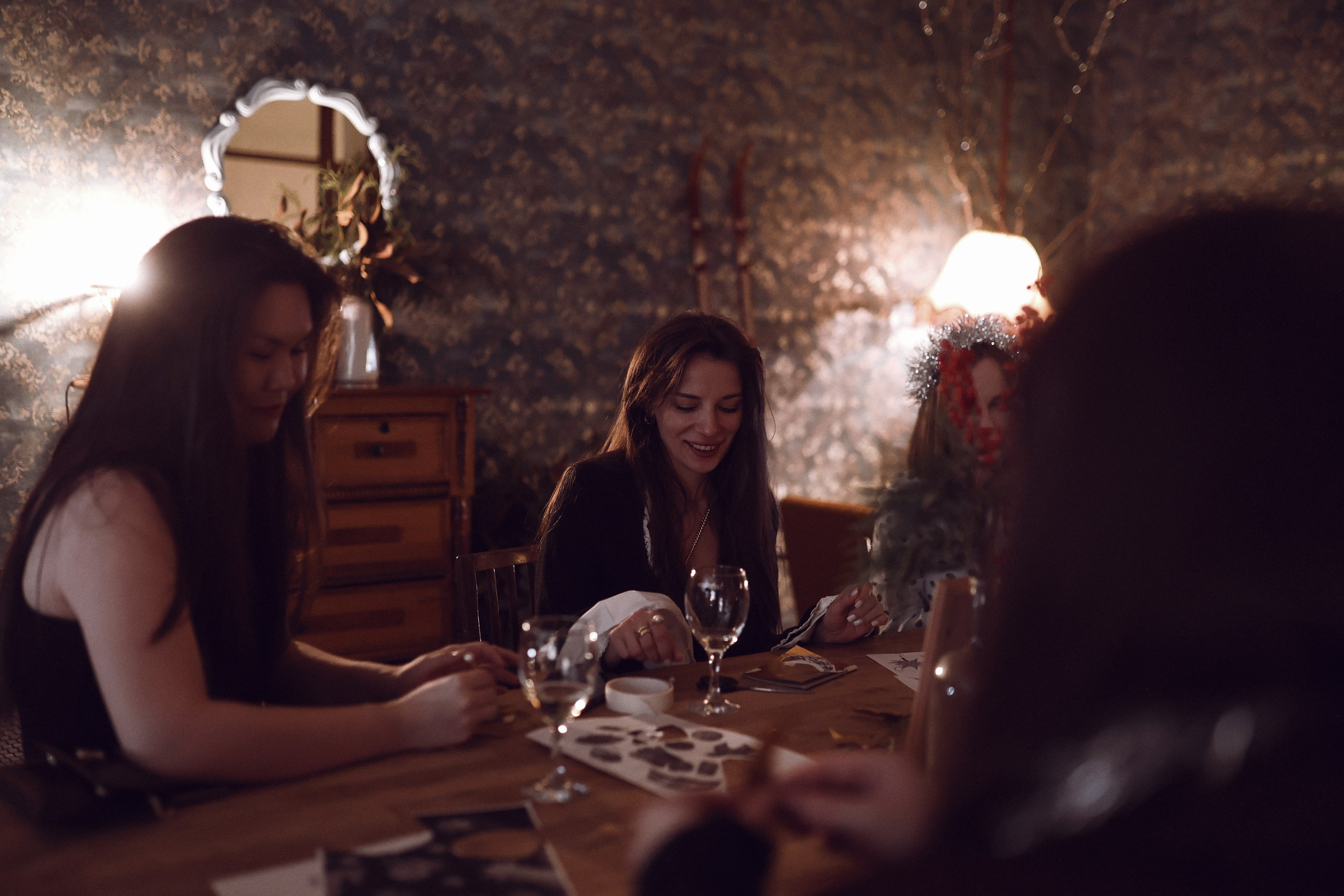 Новогодний огонёк в Липе. Настя Оленченко, портретный/семейный фотограф на цифру и плёнку Москва