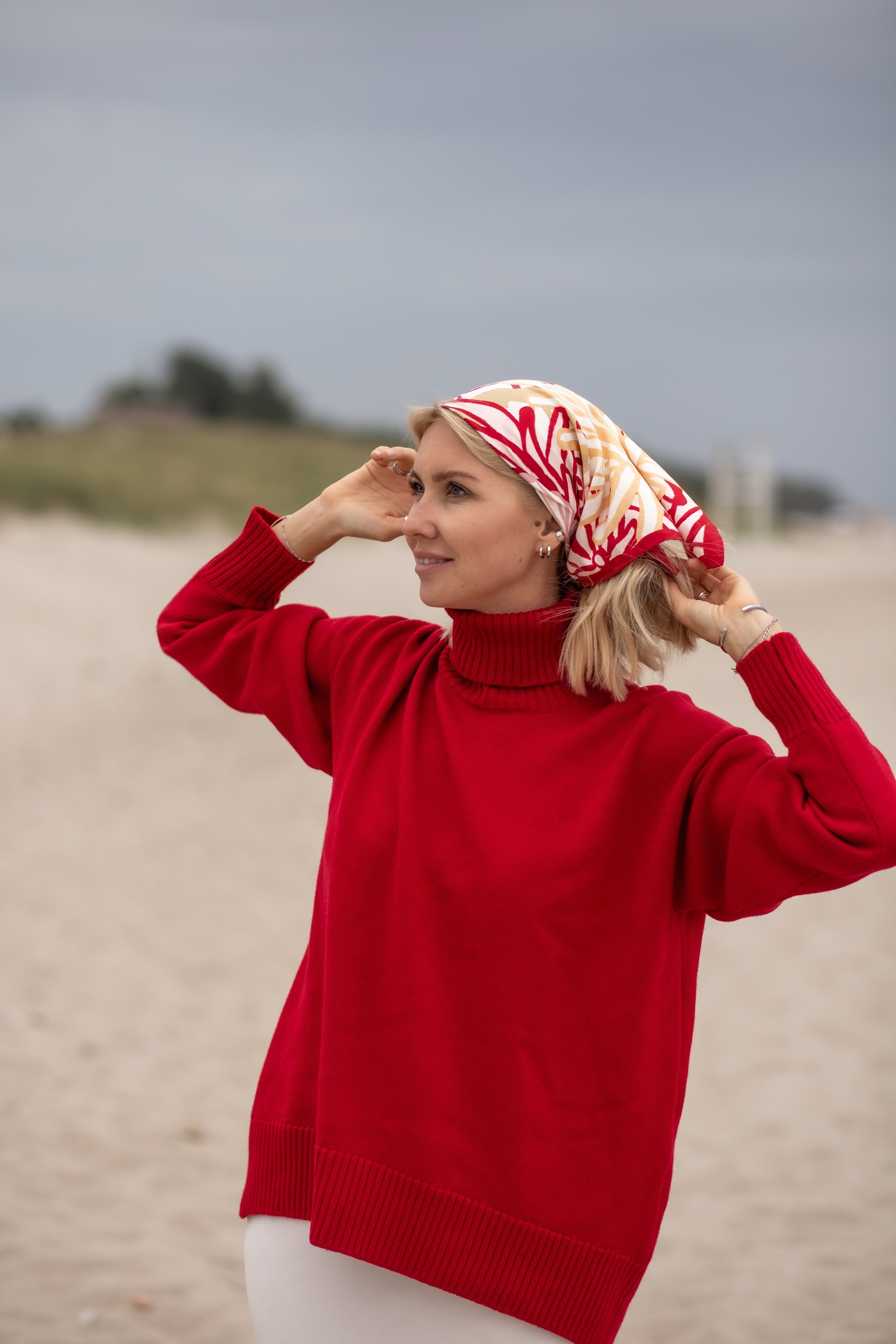 Вера в Янтарном. Перед дождем. Фотограф в Калининграде Решетникова Алина