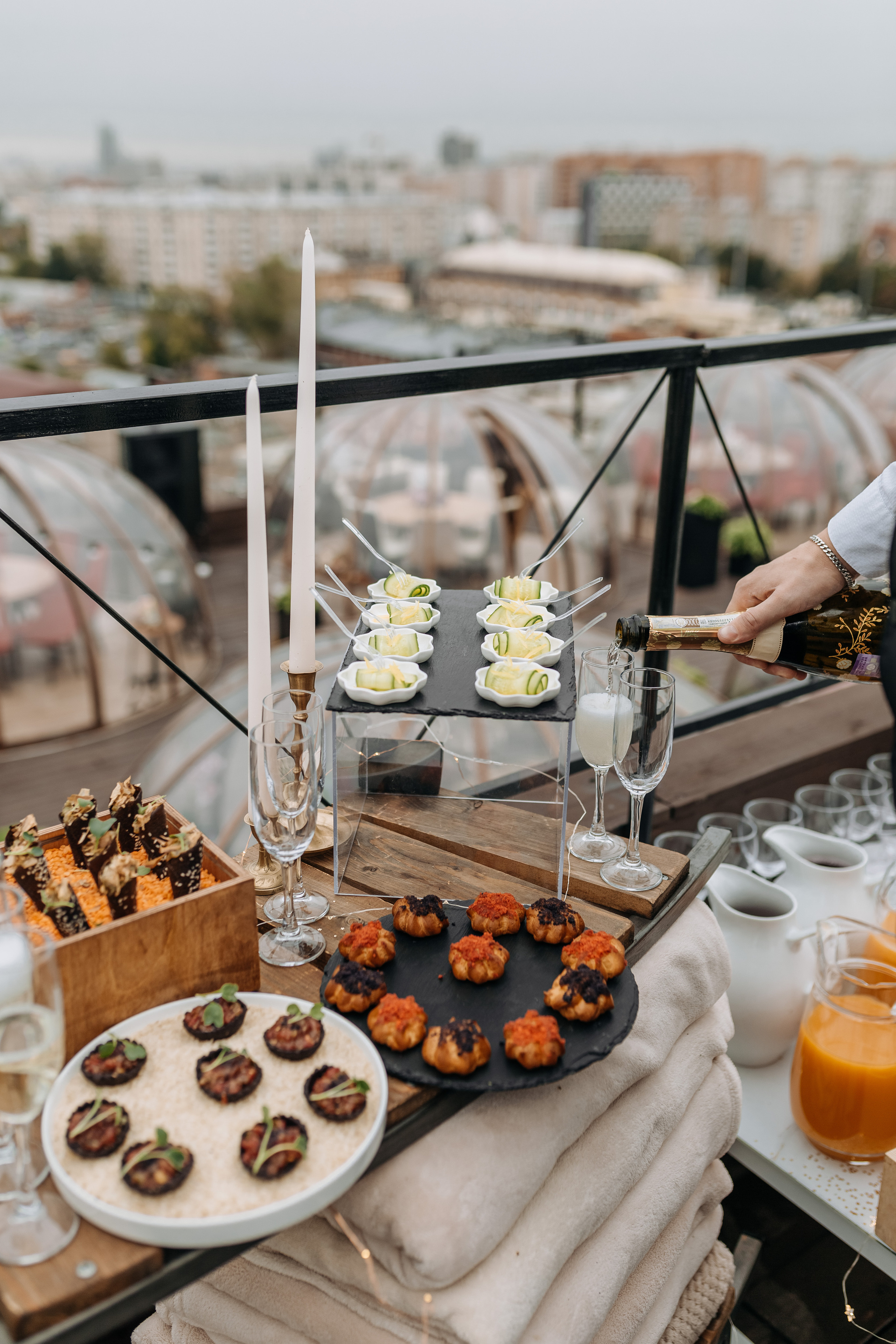 Magic vibe. Свадьба на крыше. VENSKAYA WEDDING & EVENT PLANNER