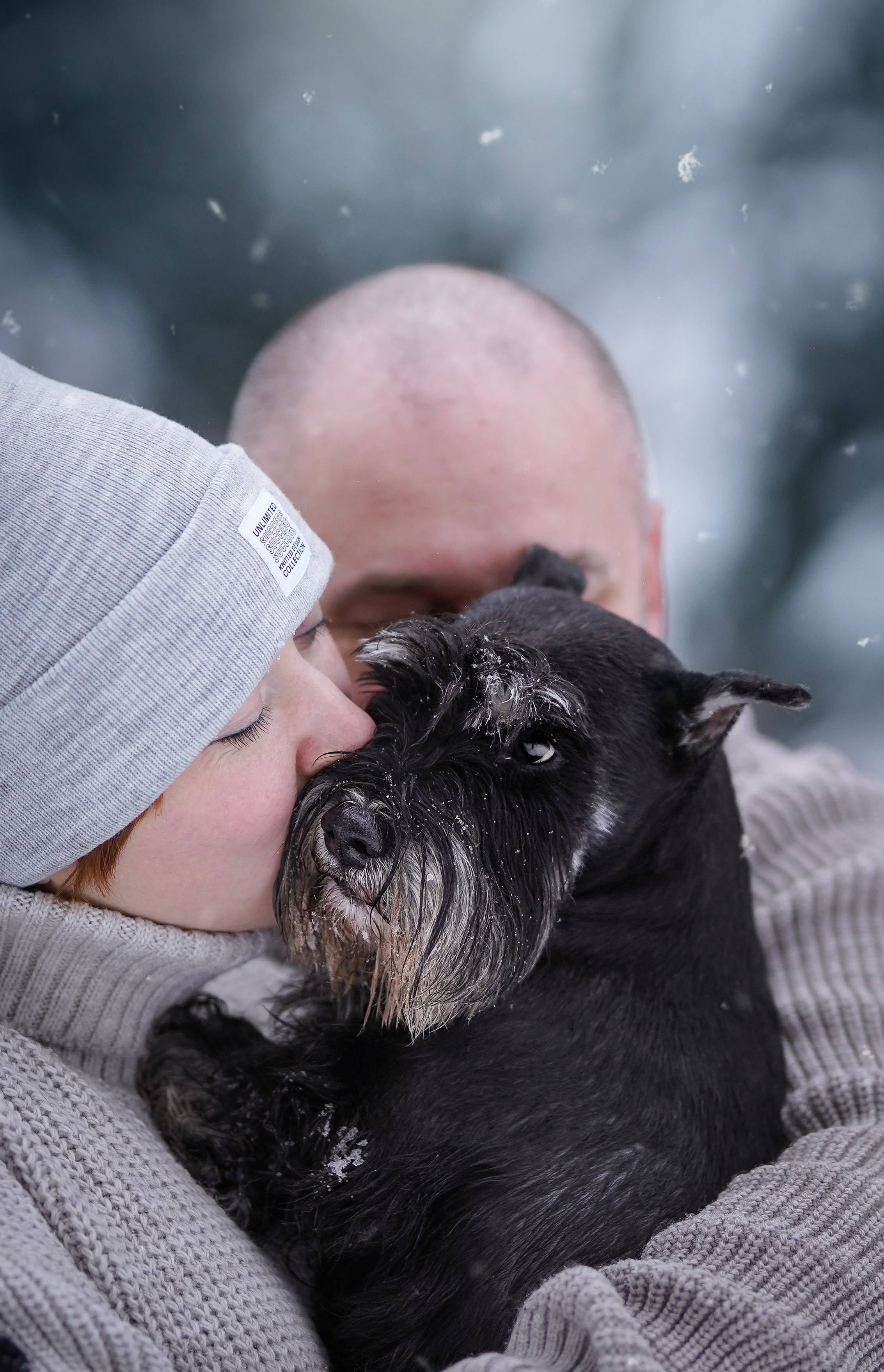 Оля Миша и шнауцеры. Фотограф-анималист в Санкт-Петербурге Яна Мартынова