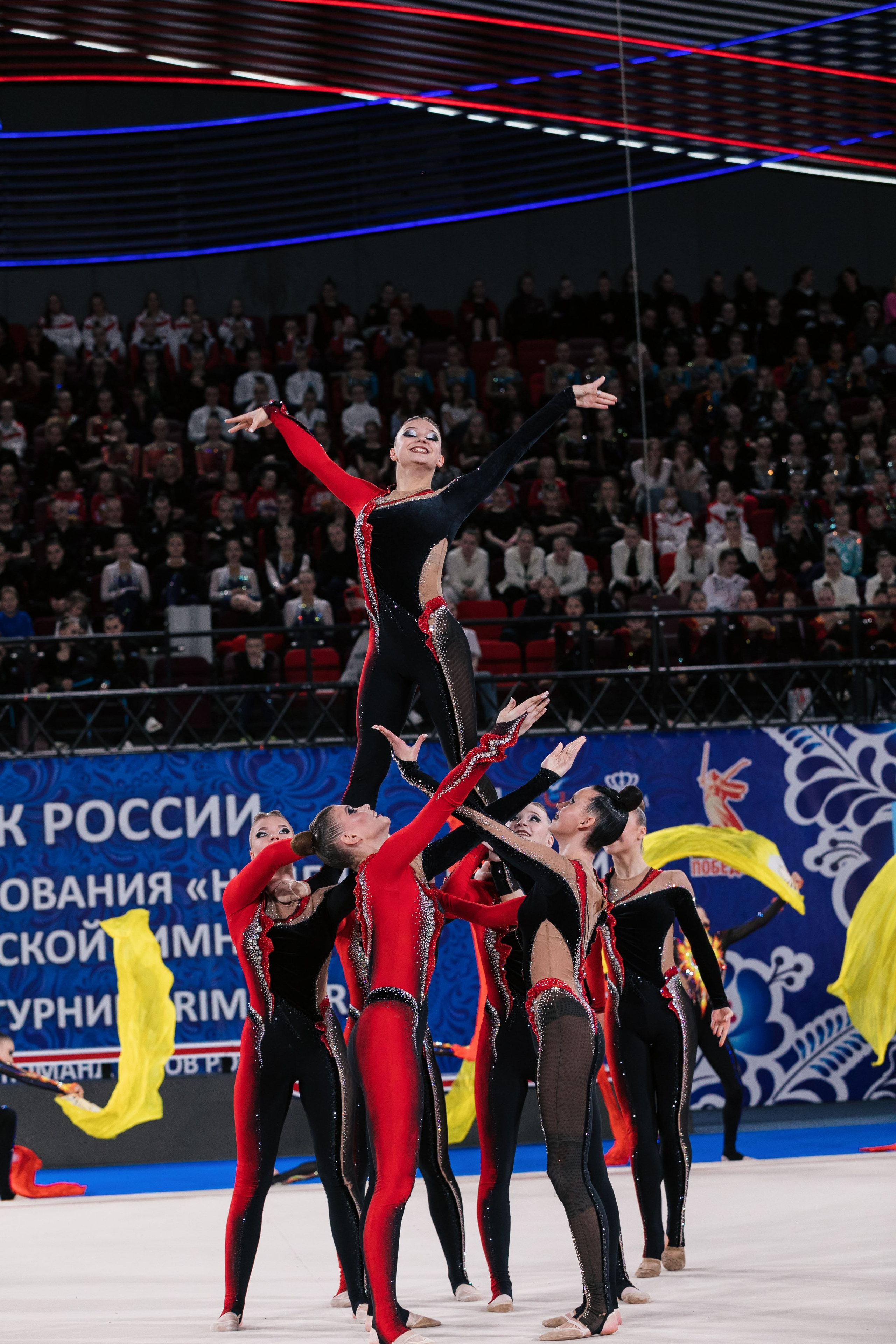 Кубок России по эстетической гимнастике 2025. Москва. Спортивный фотограф Александр Васильев. RG и AGG