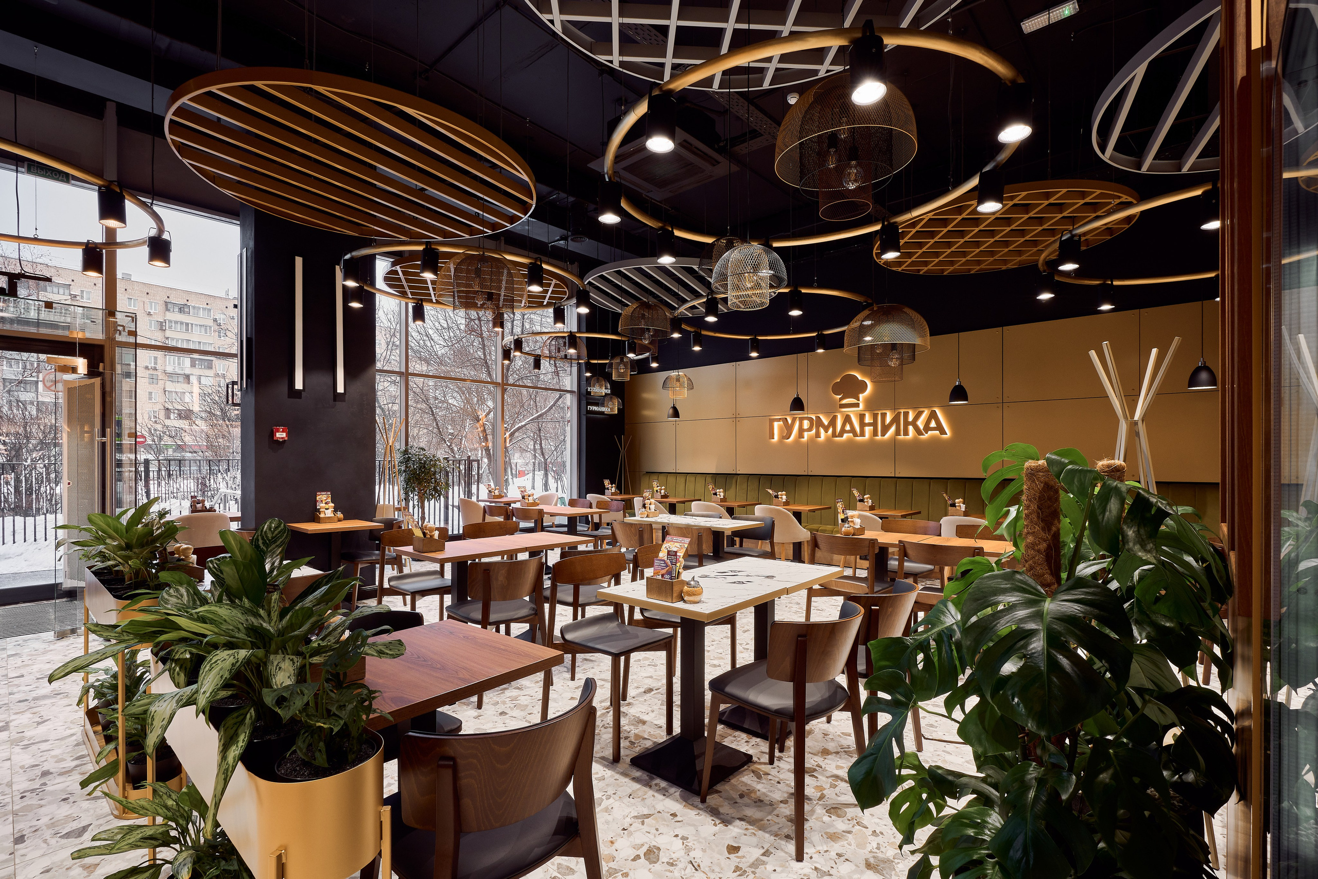 Кафе Гурманика на Бутырской (Бизнес съемка). Бояршинов Антон Интерьерный фотограф/видеограф Москва