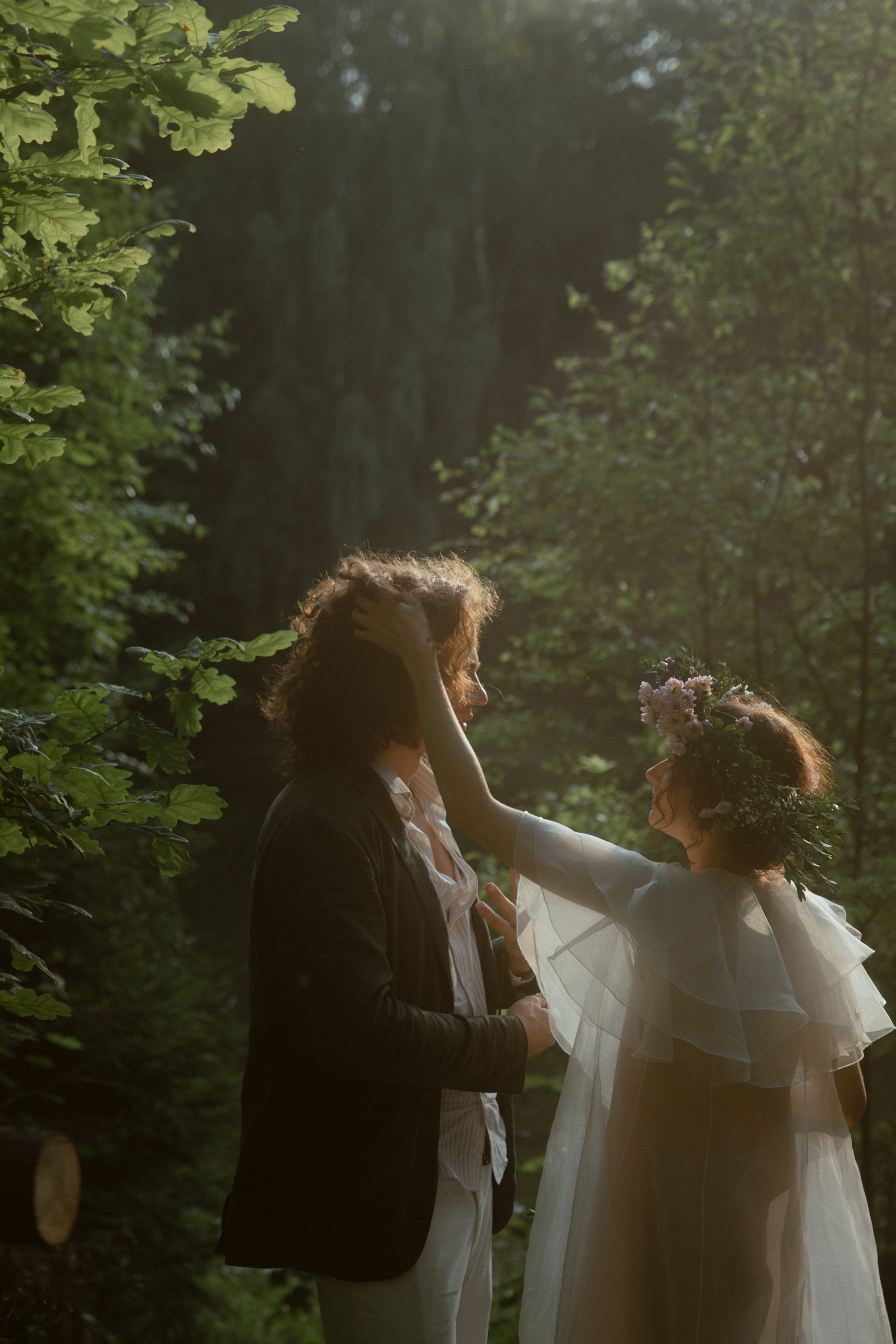 Мила и Петя, свадьба за городом с русской эстетикой. Фотограф в Москве Екатерина Черненко