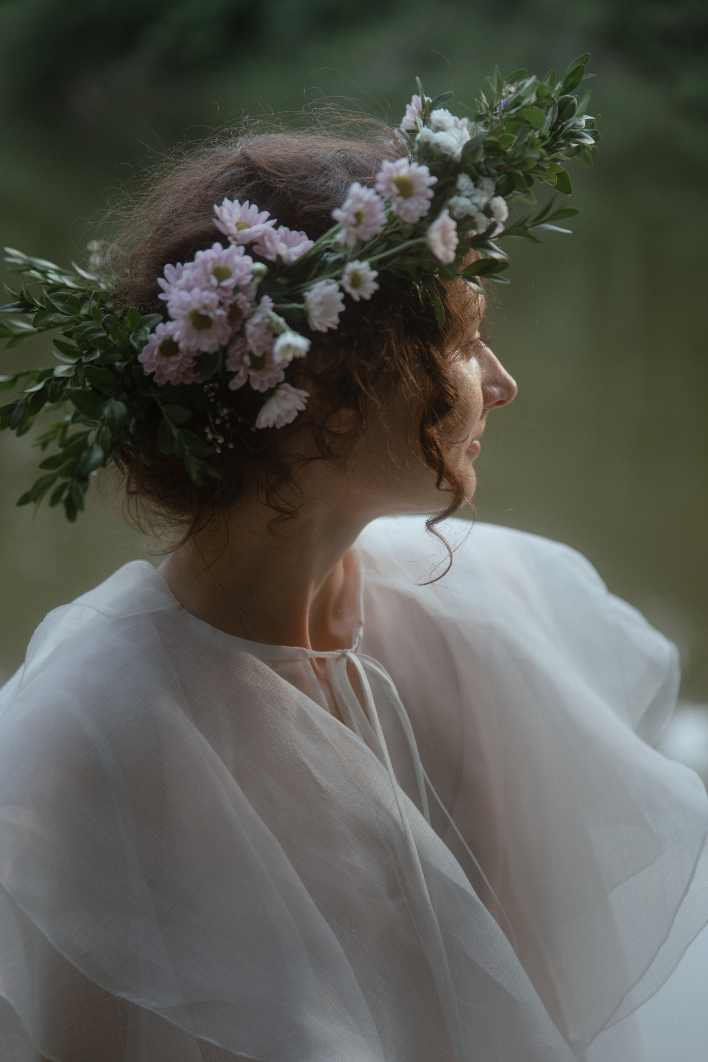 Мила и Петя, свадьба за городом с русской эстетикой. Фотограф в Москве Екатерина Черненко