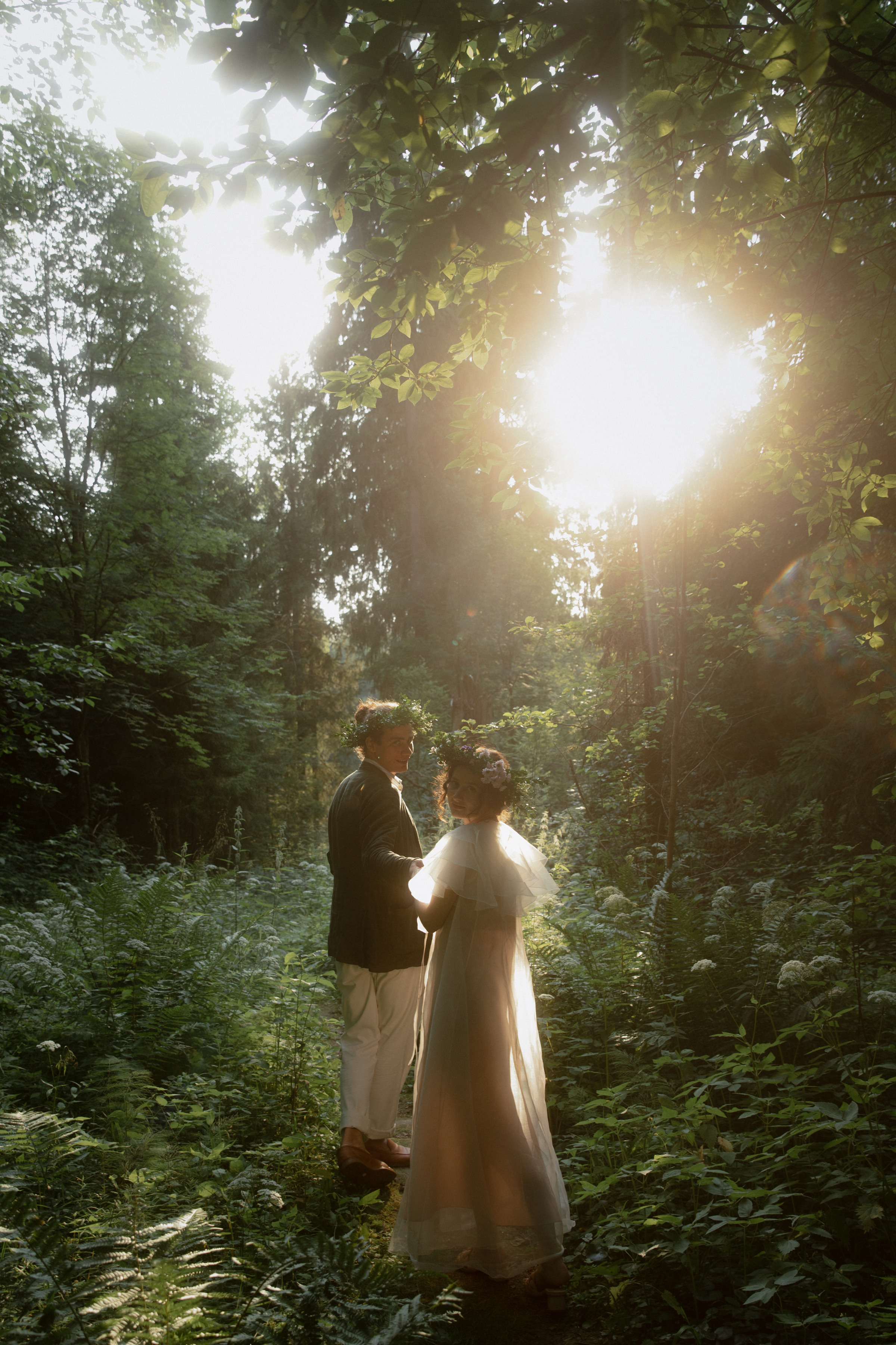 Мила и Петя, свадьба за городом с русской эстетикой. Фотограф в Москве Екатерина Черненко