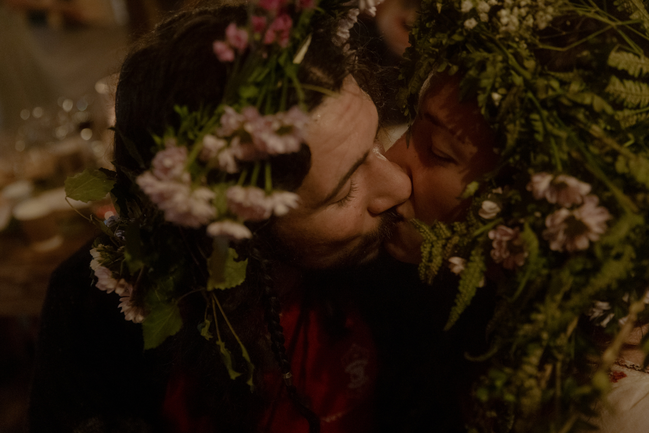 Мила и Петя, свадьба за городом с русской эстетикой. Фотограф в Москве Екатерина Черненко