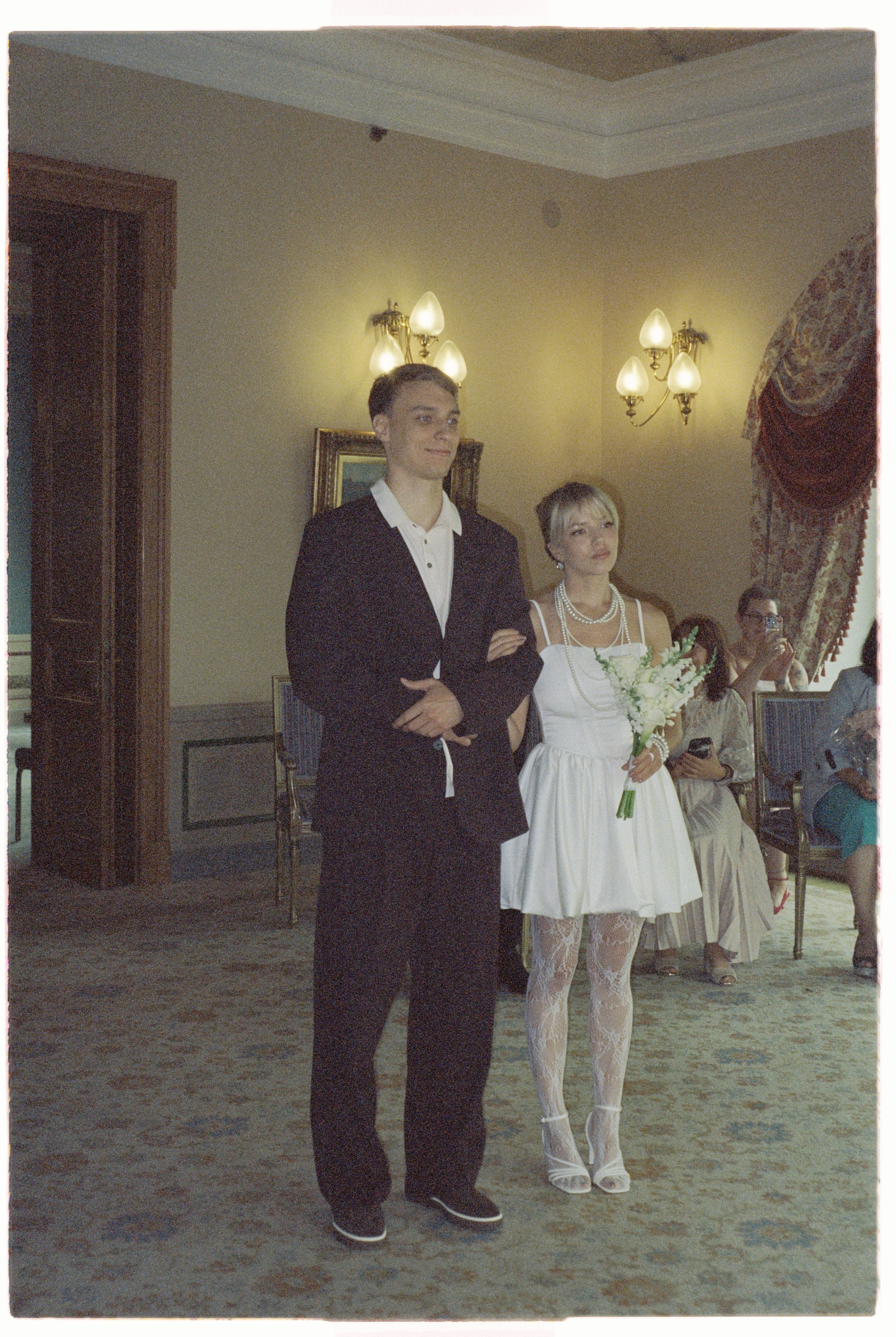 На пленку (Полина и Рома). Фотограф в Москве — Евгения Прокопенко