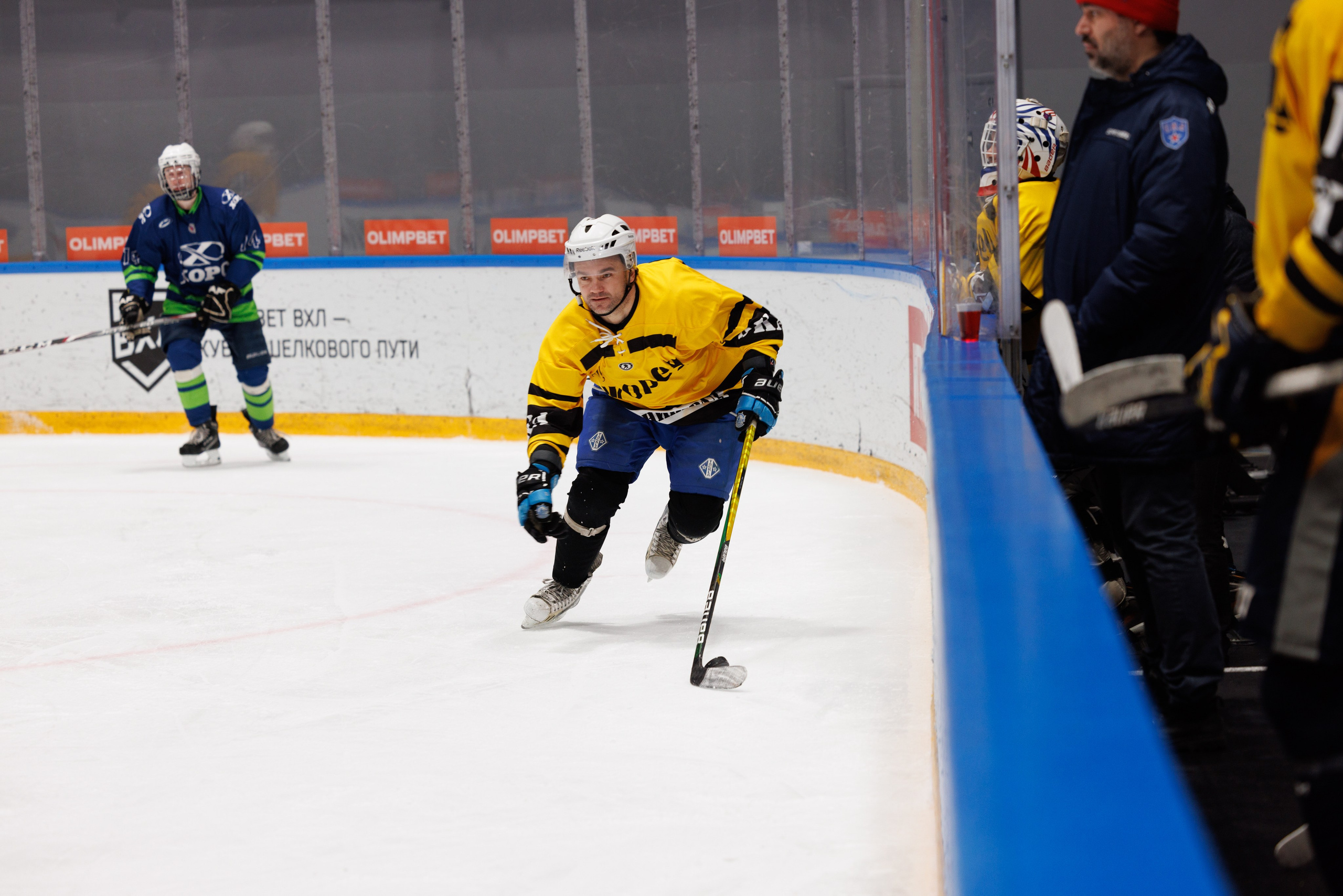 НХЛ (40+) Ижорец — Хорс 3-3. Фотограф Александр Заломаев