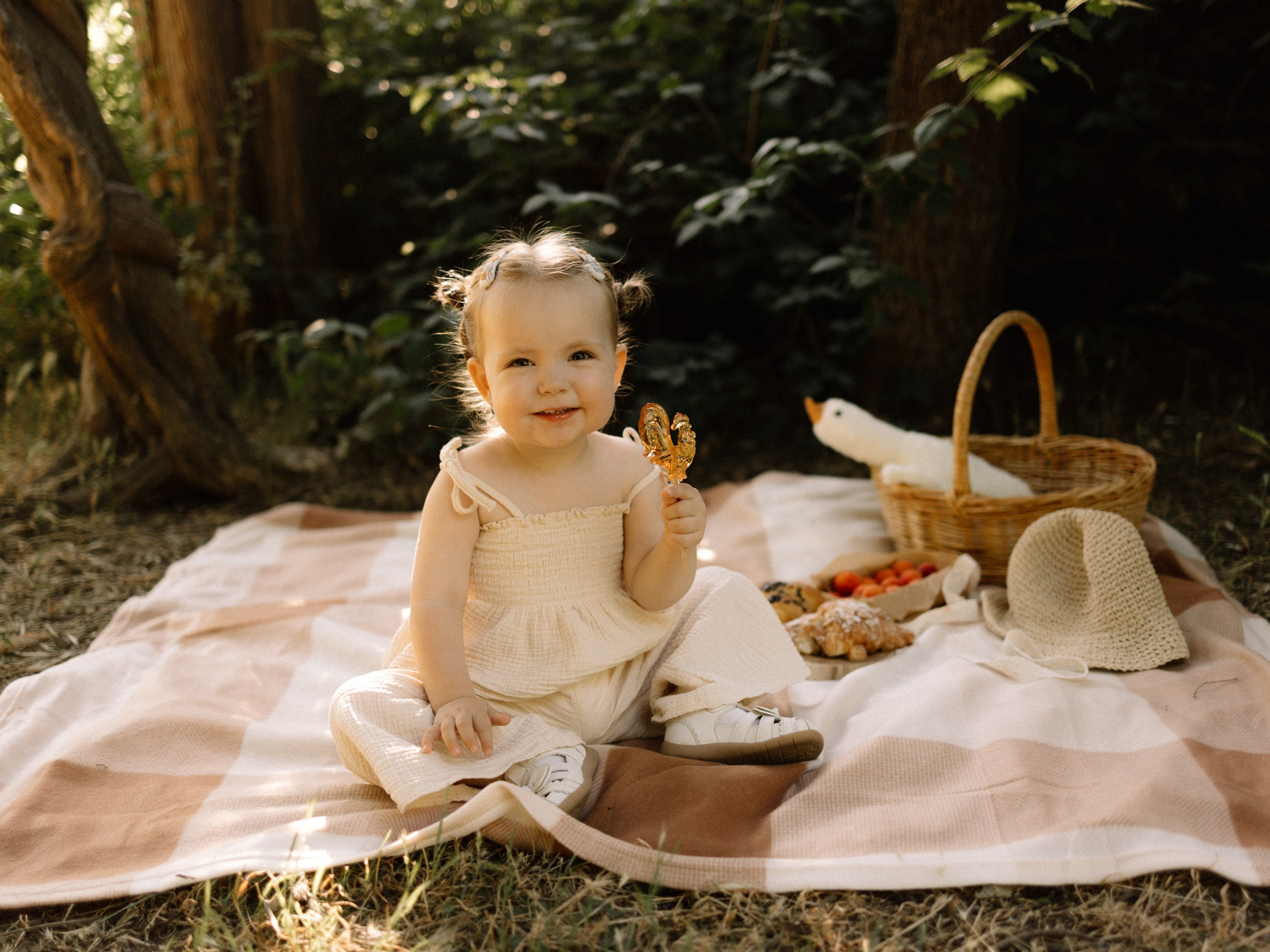 К двум годам Машули — дендрарий. Семейный фотограф в Краснодаре Храмова Анна