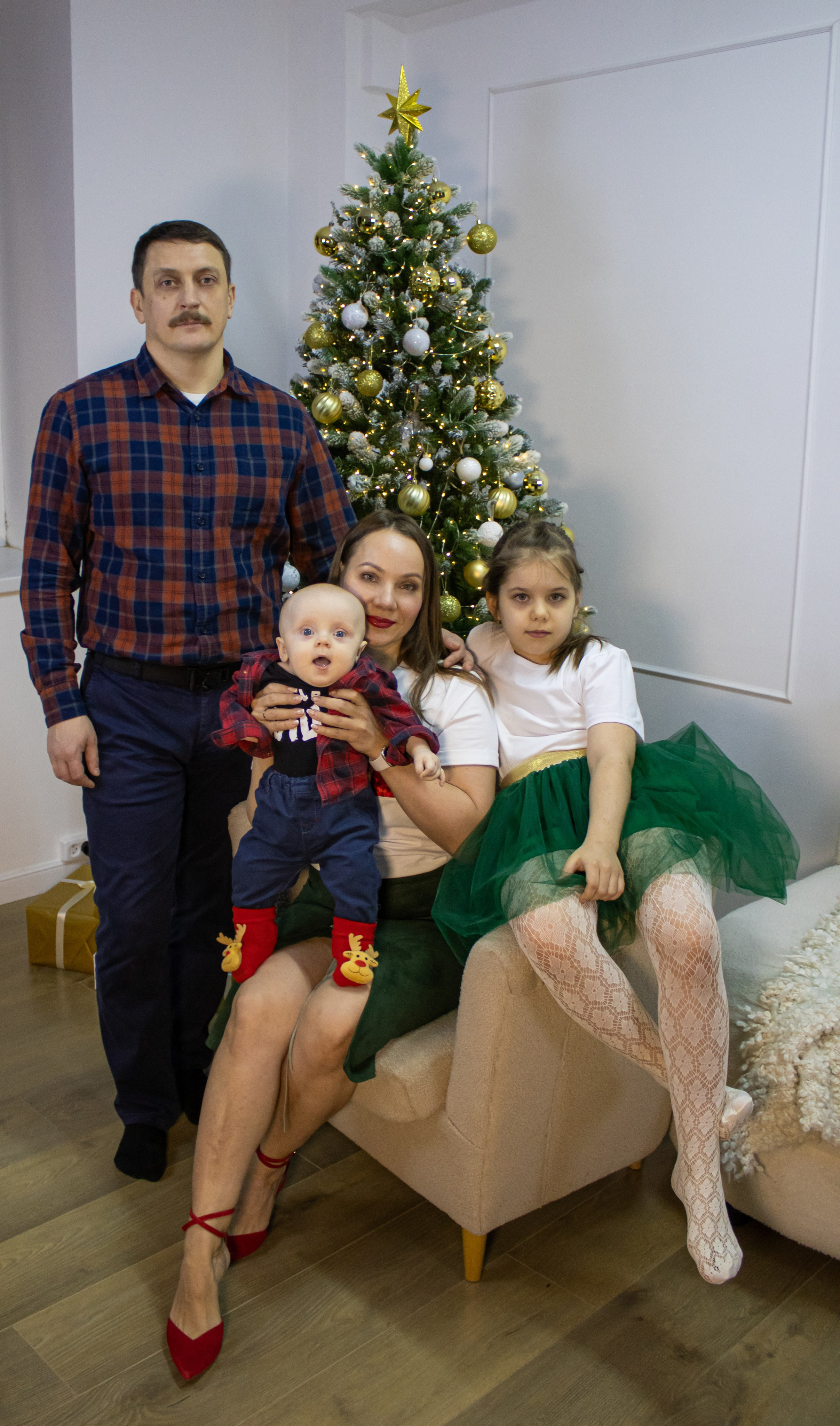 Семья Попыриных. Фотограф в Москве Бондарь Ксения