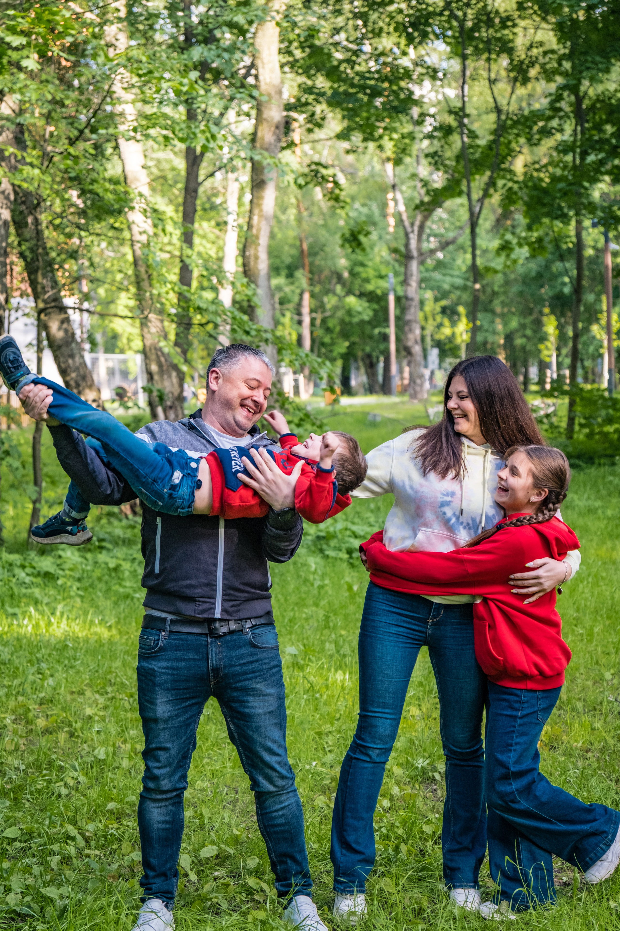Июнь, Парк, Семейная. Фотограф в Москве Алексей Вовк