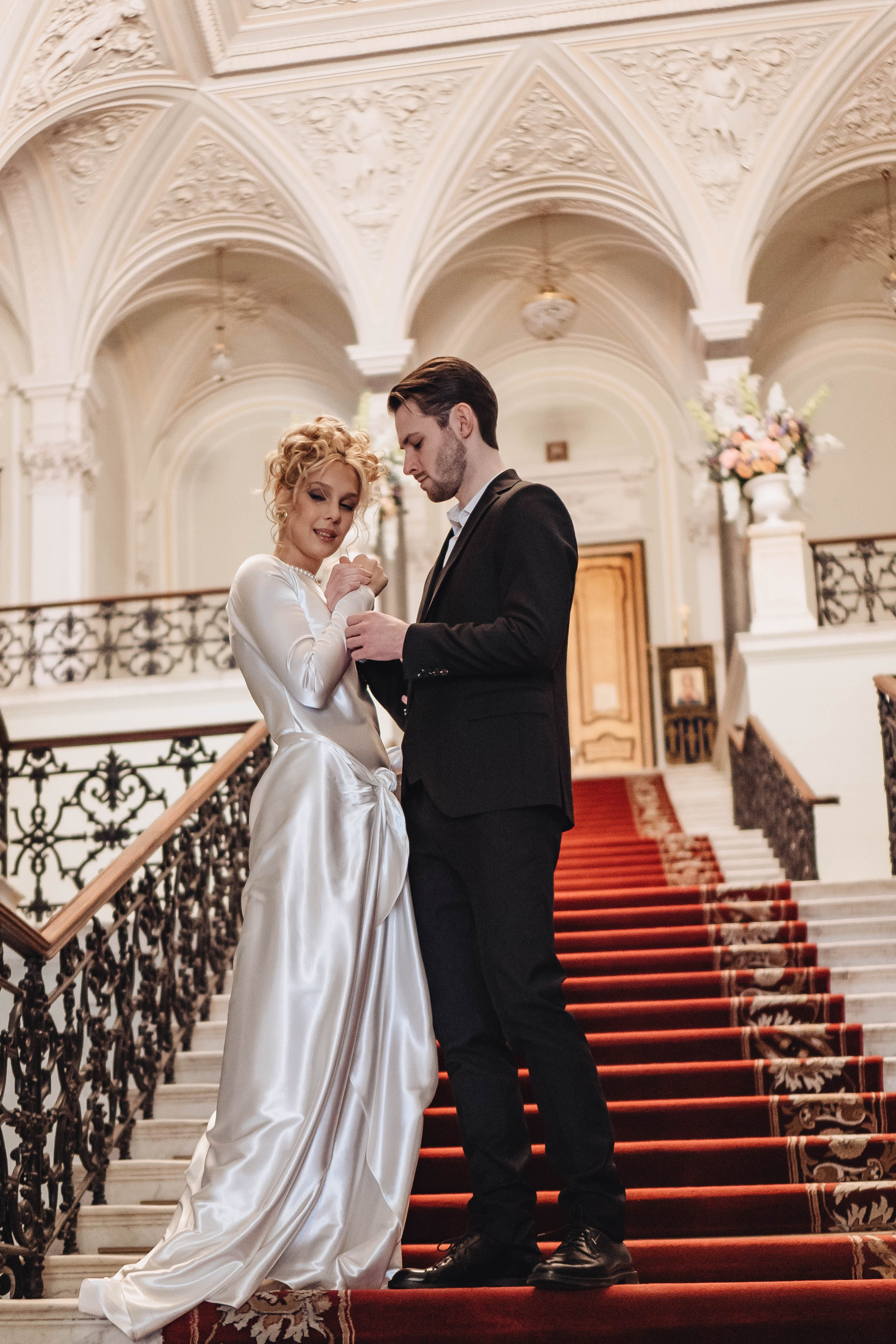 СВАДЕБНАЯ ФОТОСЕСИИЯ В НИКОЛАЕВСКОМ ДВОРЦЕ. Профессиональный фотограф, Санкт-Петербург — Виктория Богомолова