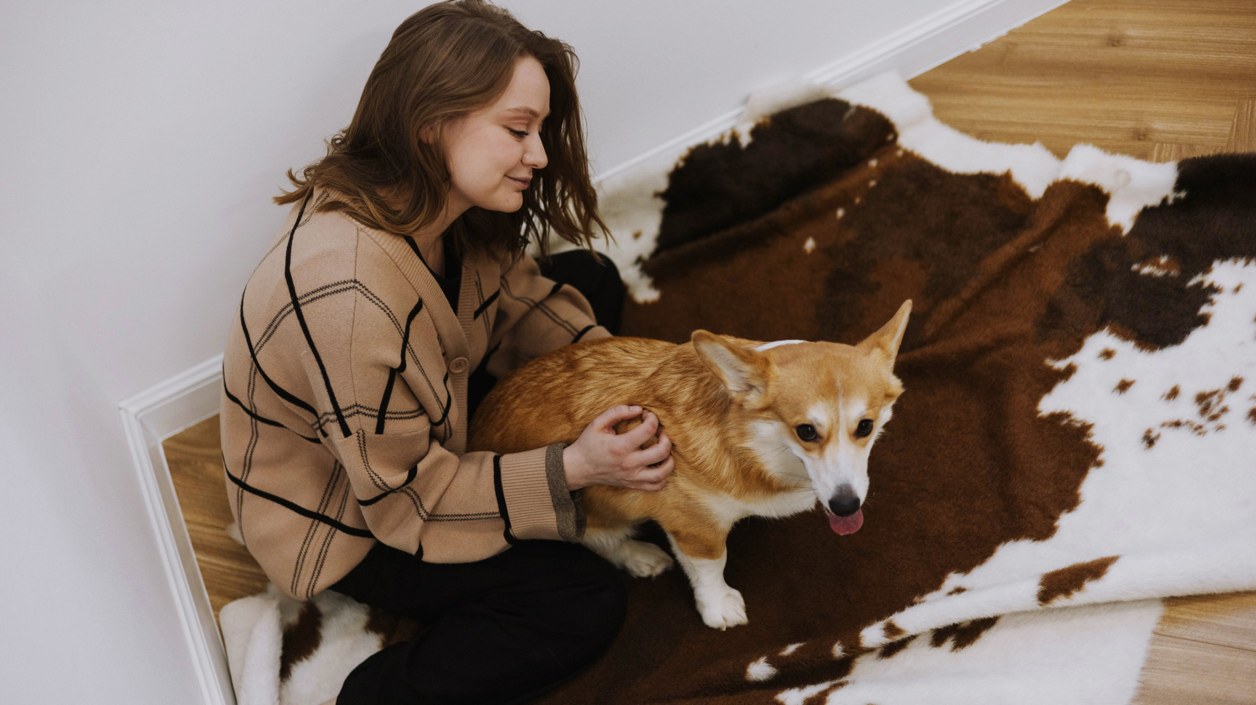 Настя и Мия. Фотограф-анималист Богданова Полина