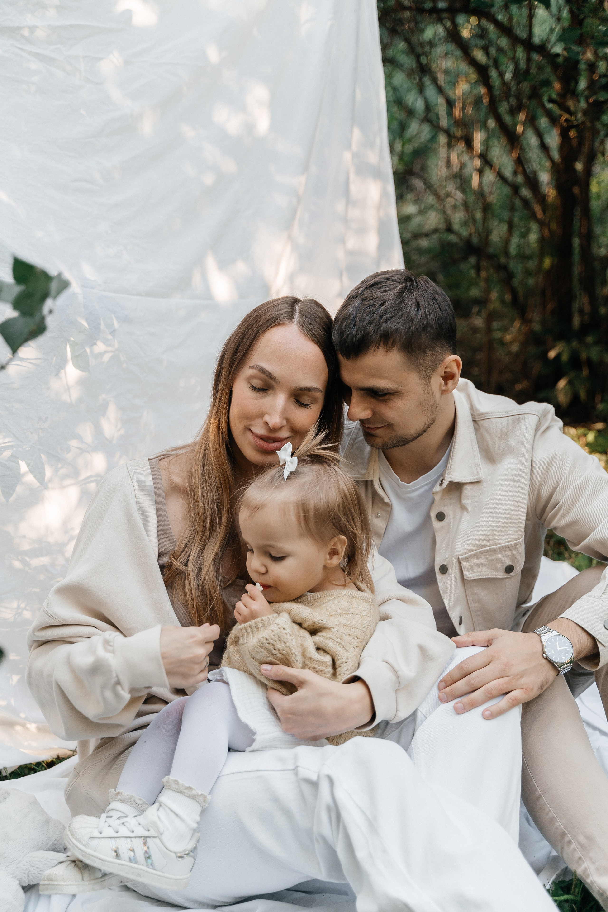 Лёша, Ксюша и Вика. Волик Мария