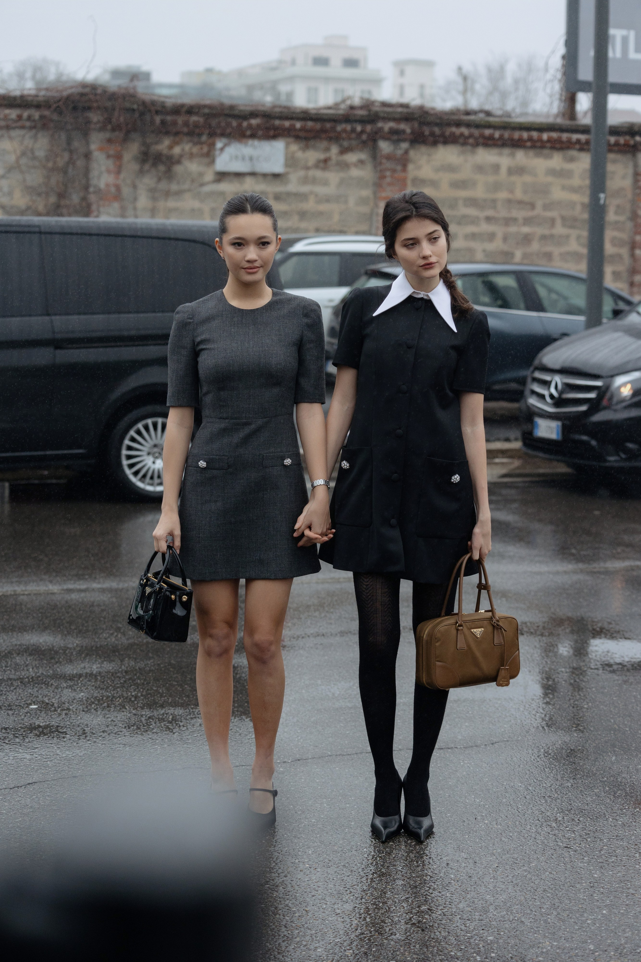 PRADA MFW FALL/WINTER 24/25. Photographer in Milan Ivan Goncharov