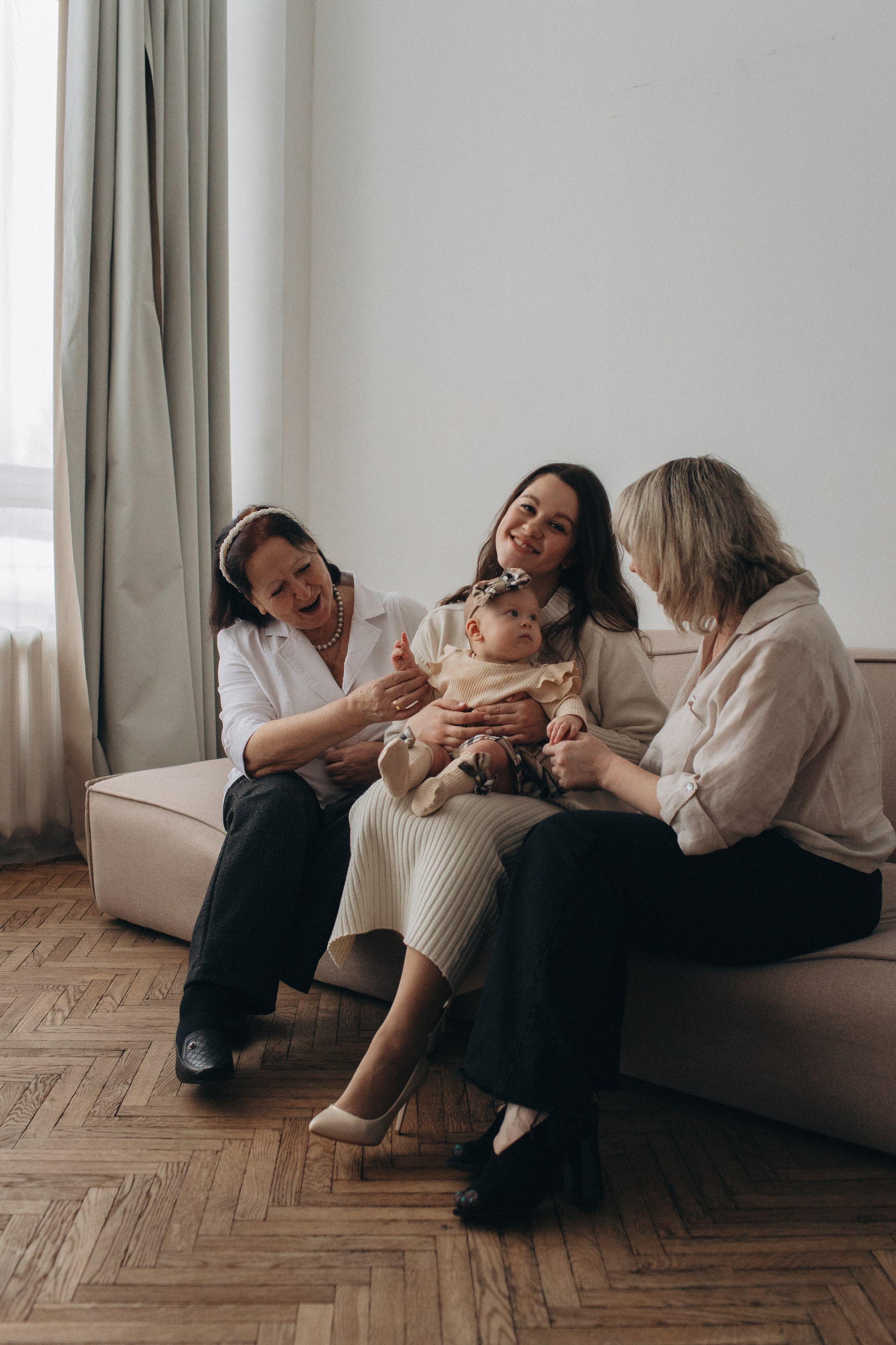 Полгодика до годика. Семейный фотограф в Москве