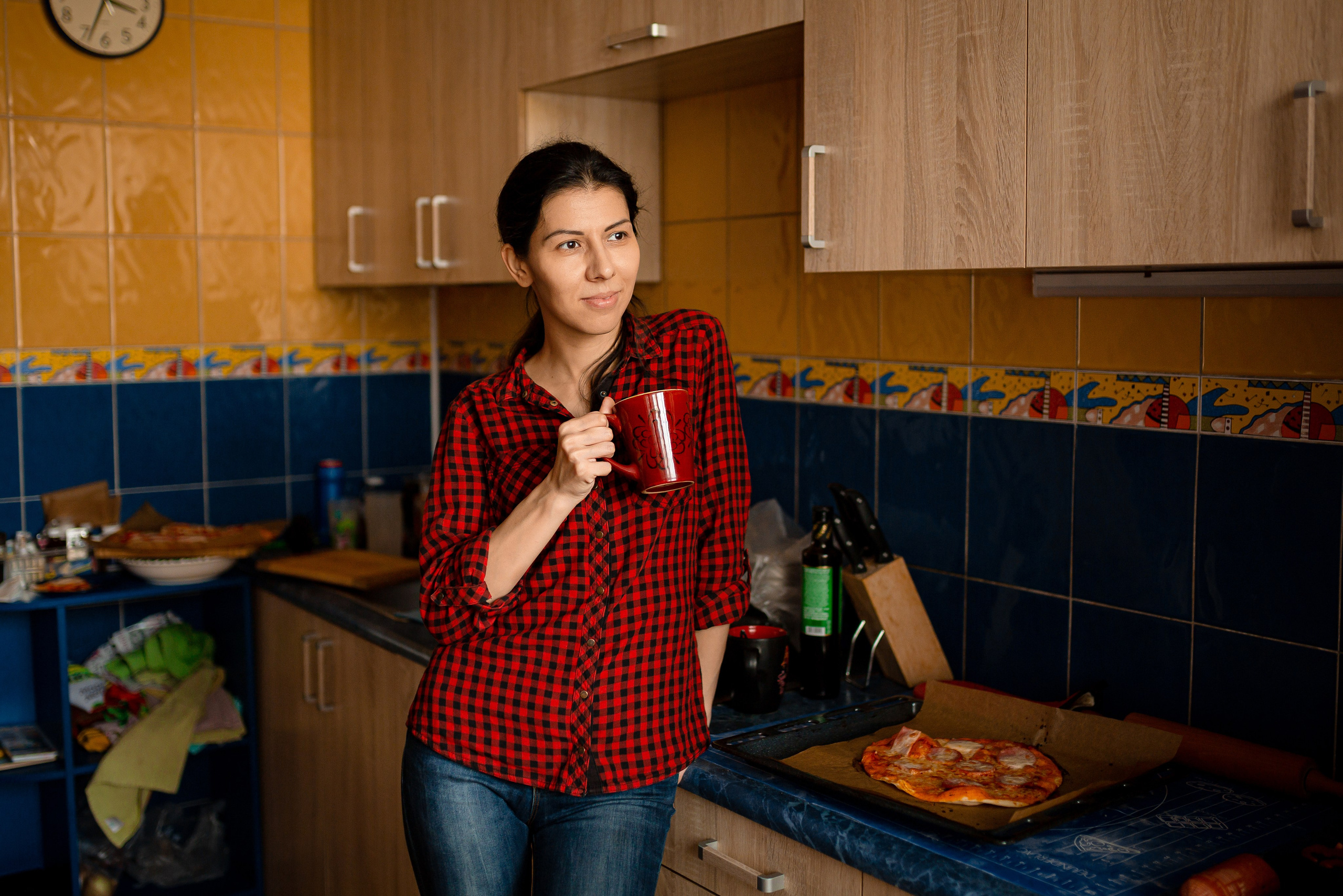 Папина пицца. Домашний фотосет. Отбасылық фотограф Алена Шаталова