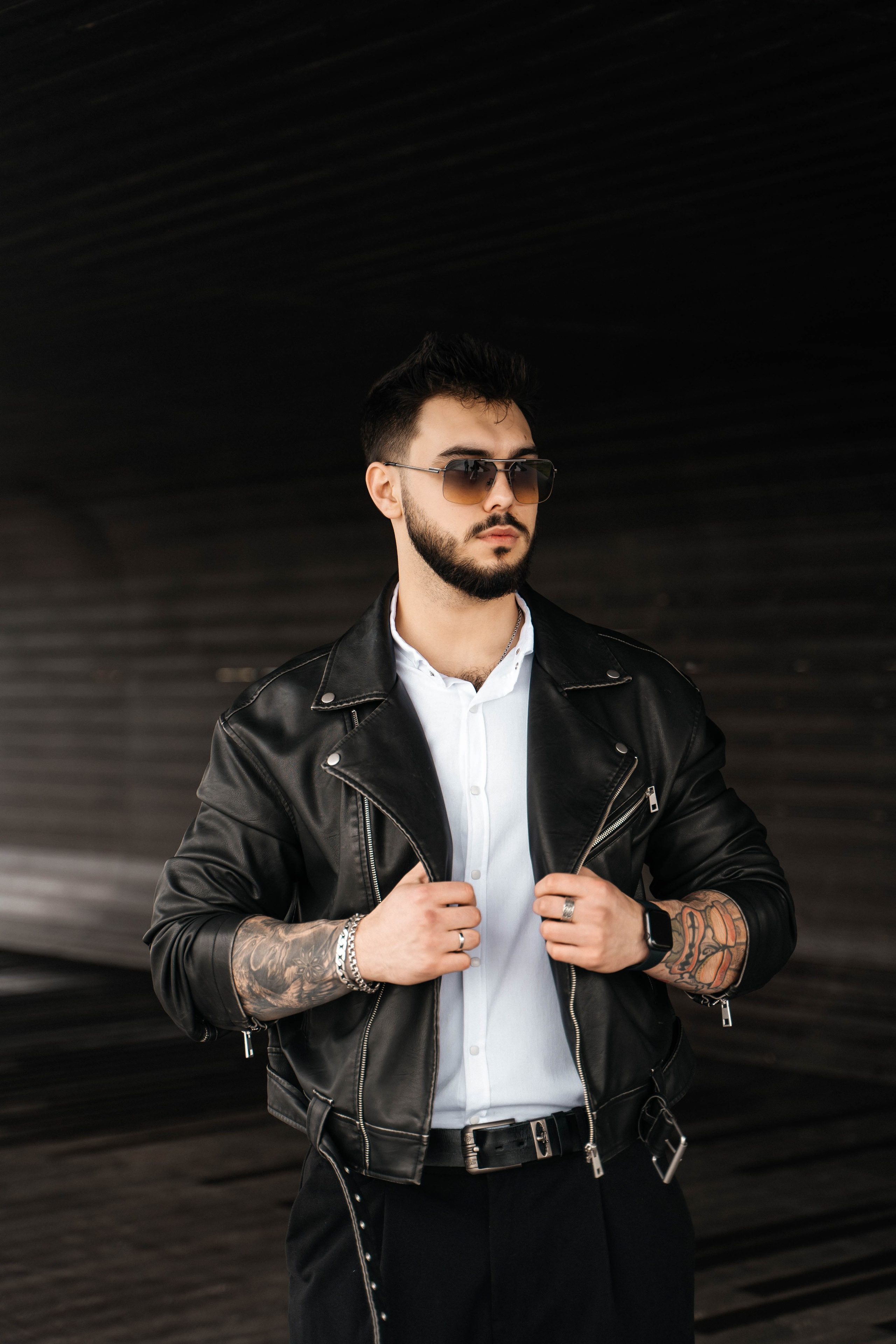 Никита и Лика — дождь, гранж, любовь. Свадебный и семейный фотограф