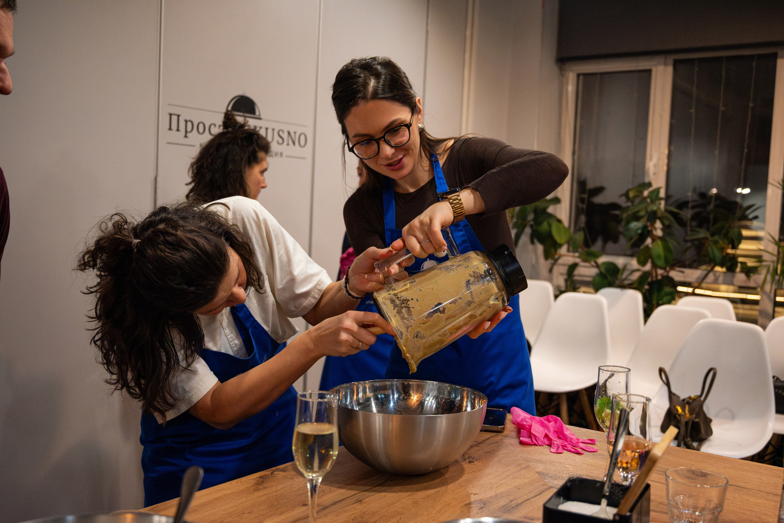 Кулинарный мастер класс. Фотограф мероприятий в Москве