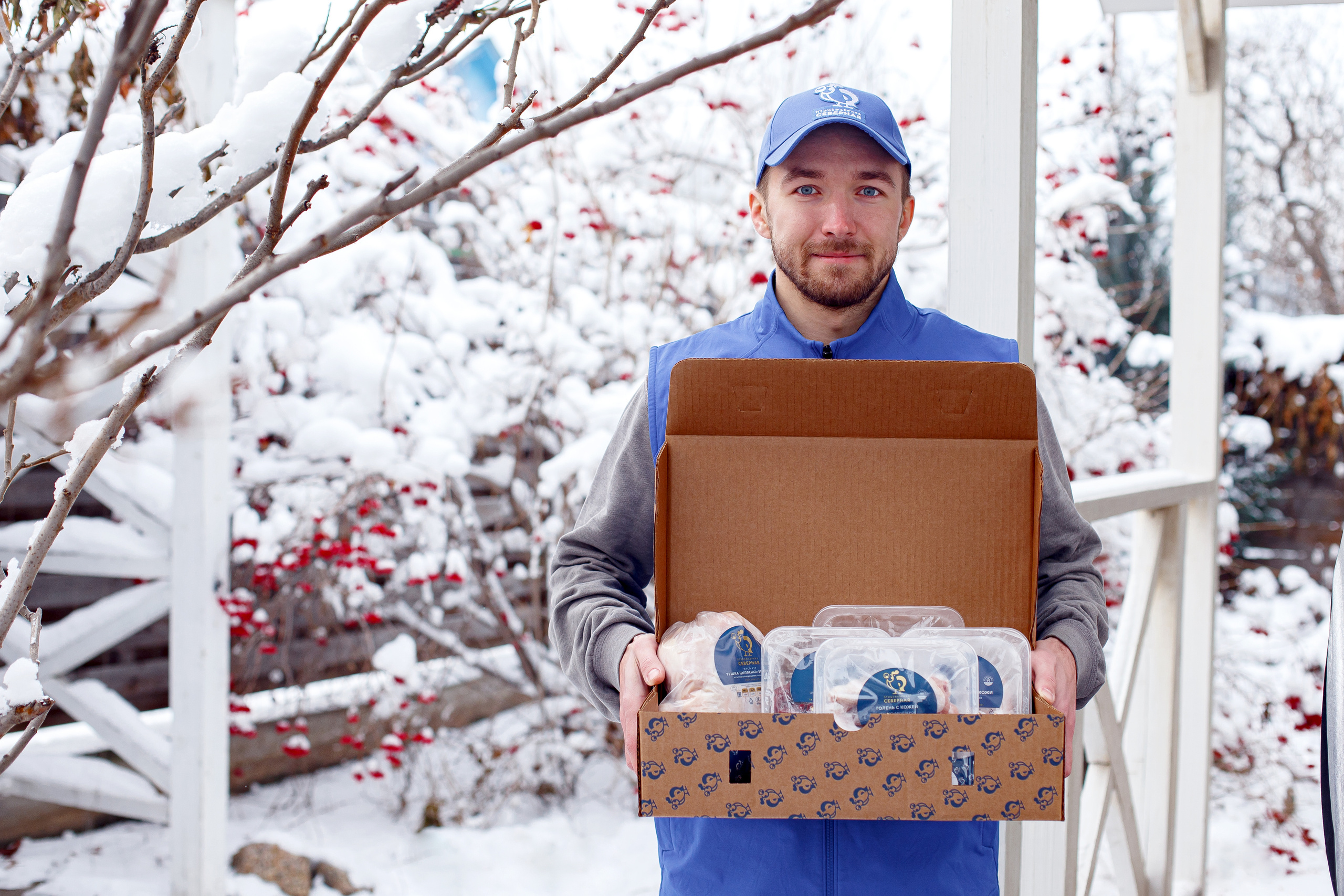 Рекламная съёмка для «Птицефабрики Северная»