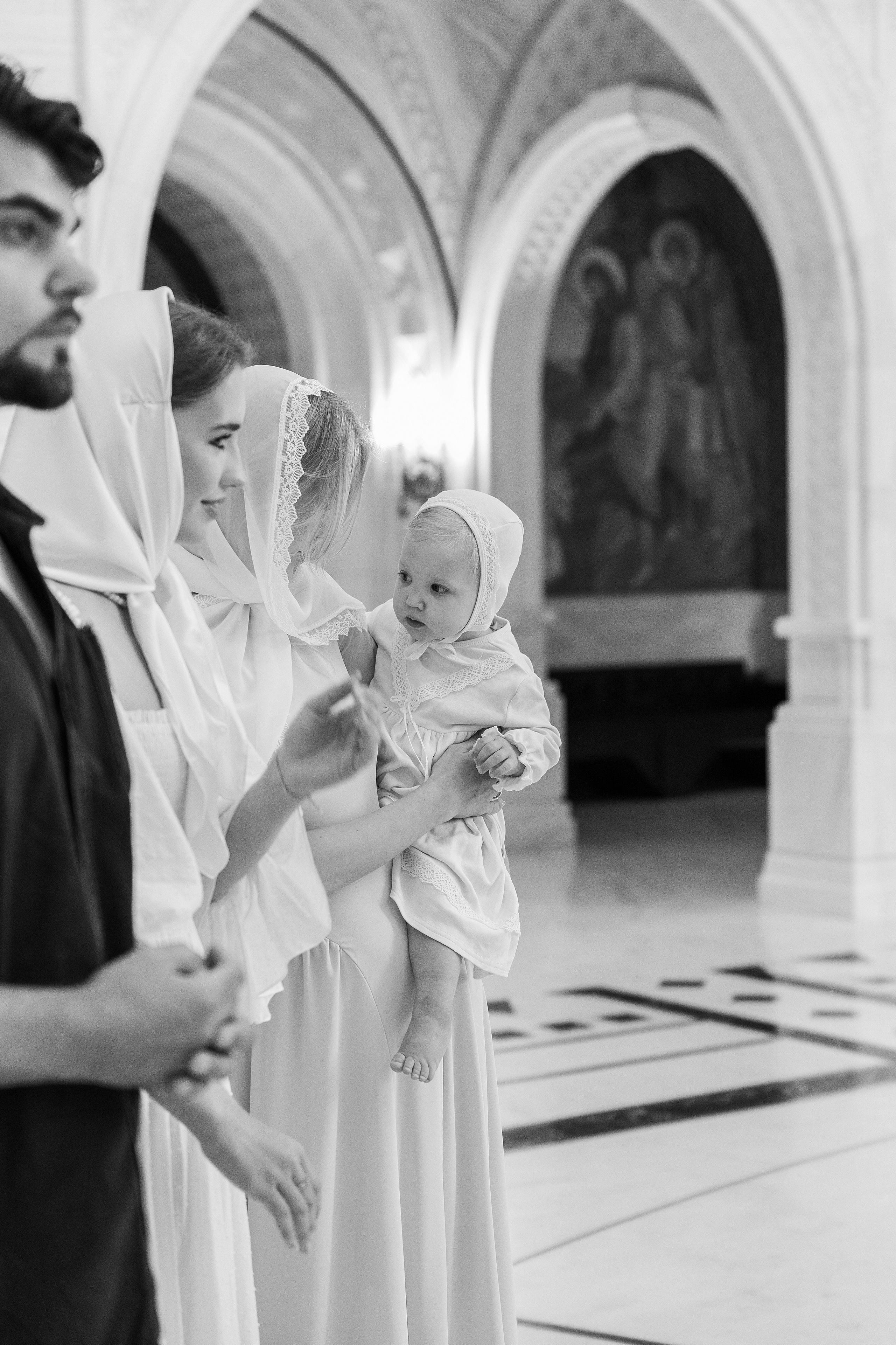 Крещение Аделины. Фотограф Крещение, Выписка москва
