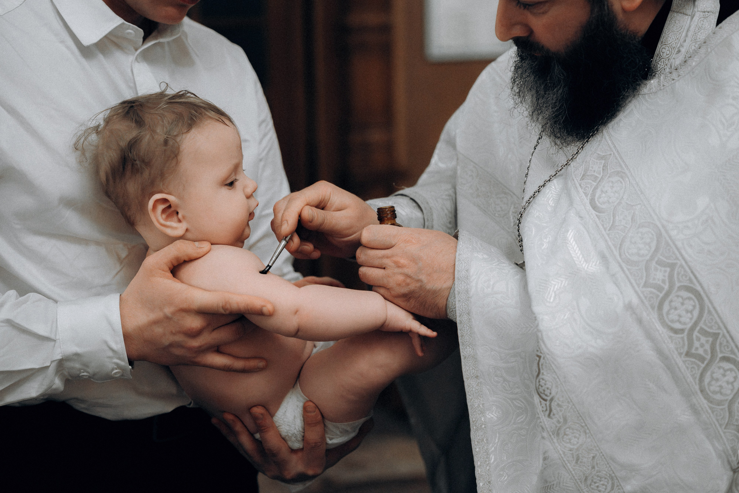 Фотосъемка крещения в Благовещенском соборе. Свадебный и репортажный фотограф в Воронеже Роман Янко