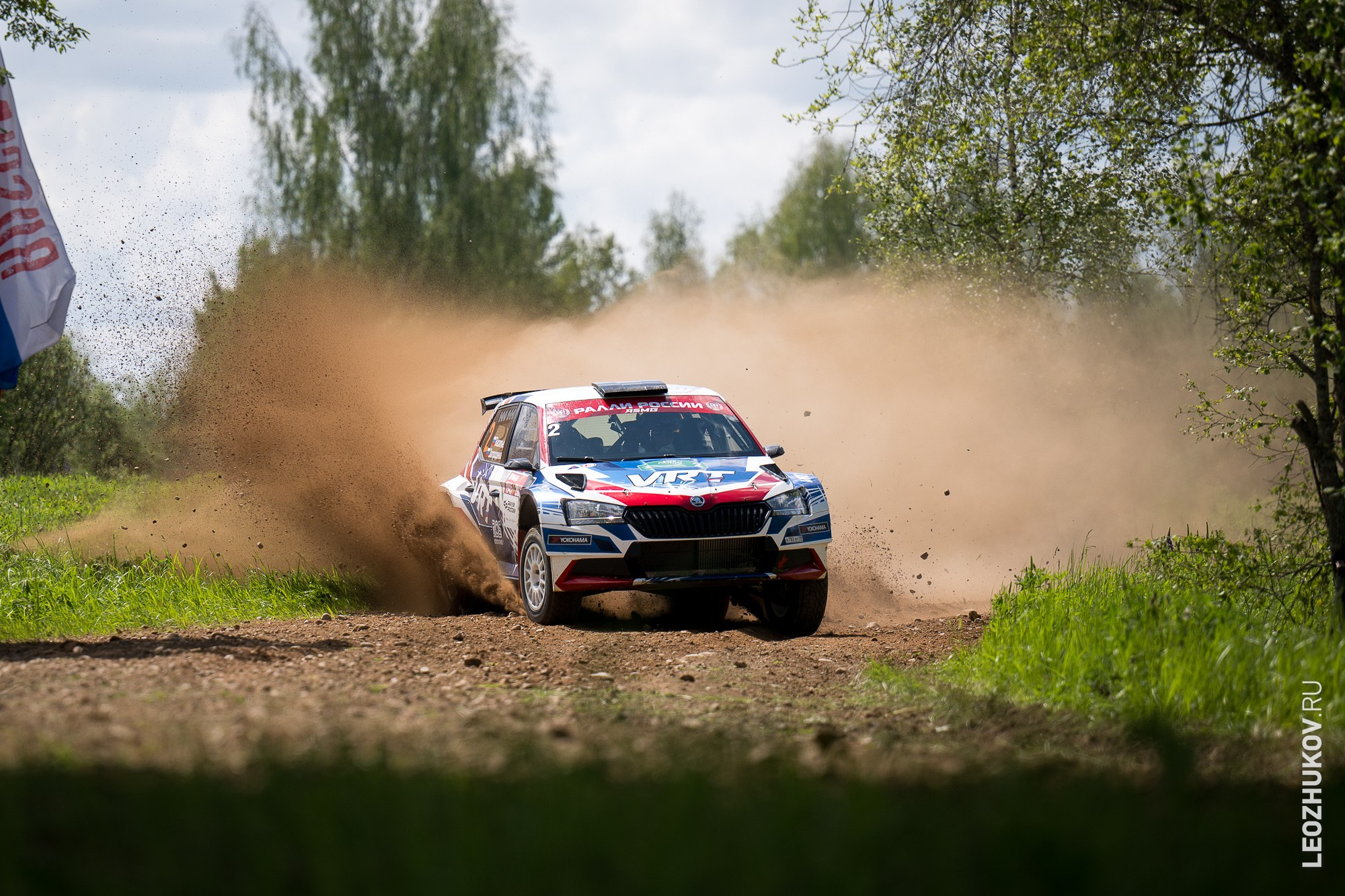 Rally Pushkinskie gory 2025. Sports photographer Leonid Zhukov
