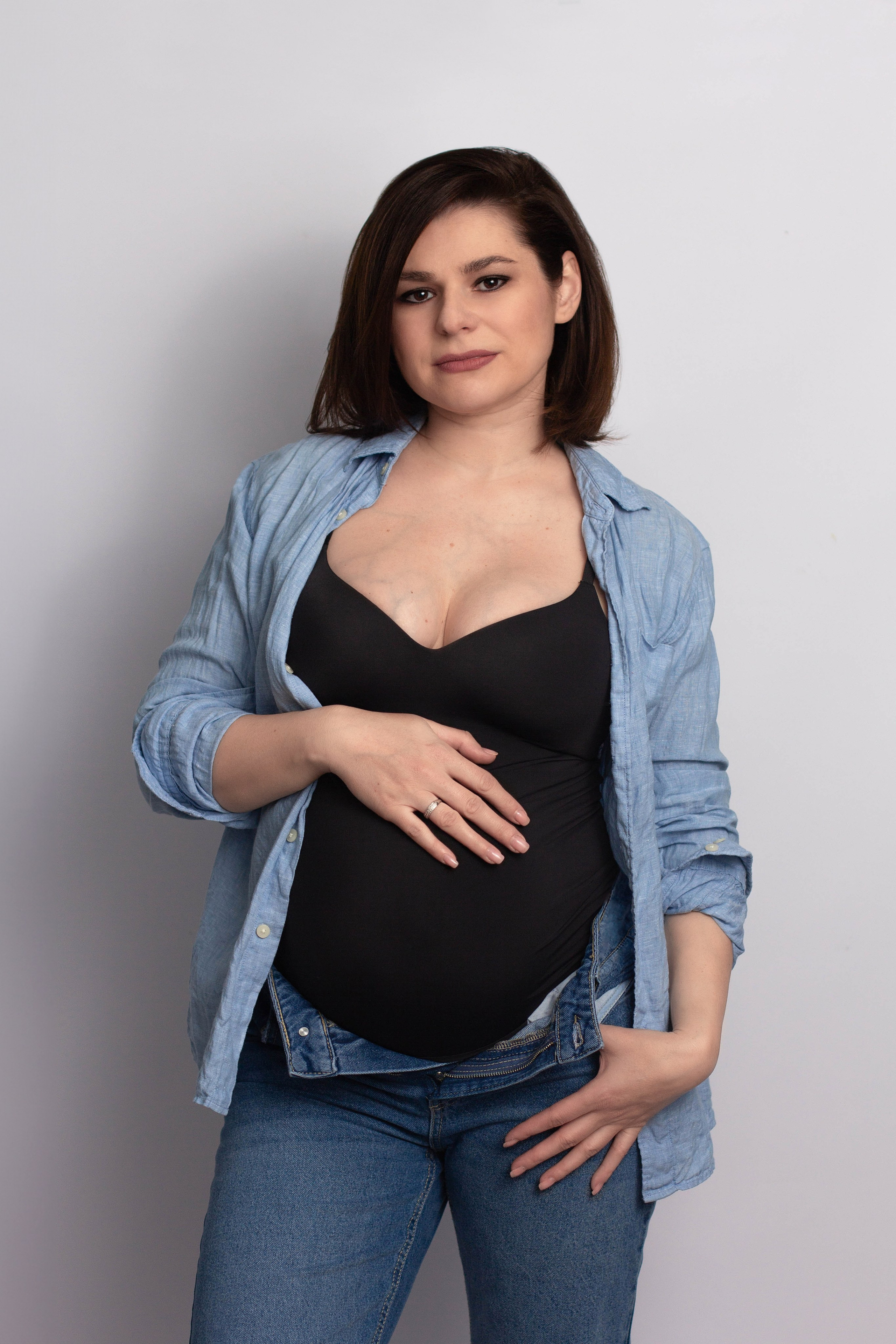 Беременность (домашняя фотосессия). Детский и семейный фотограф в Москве и МО