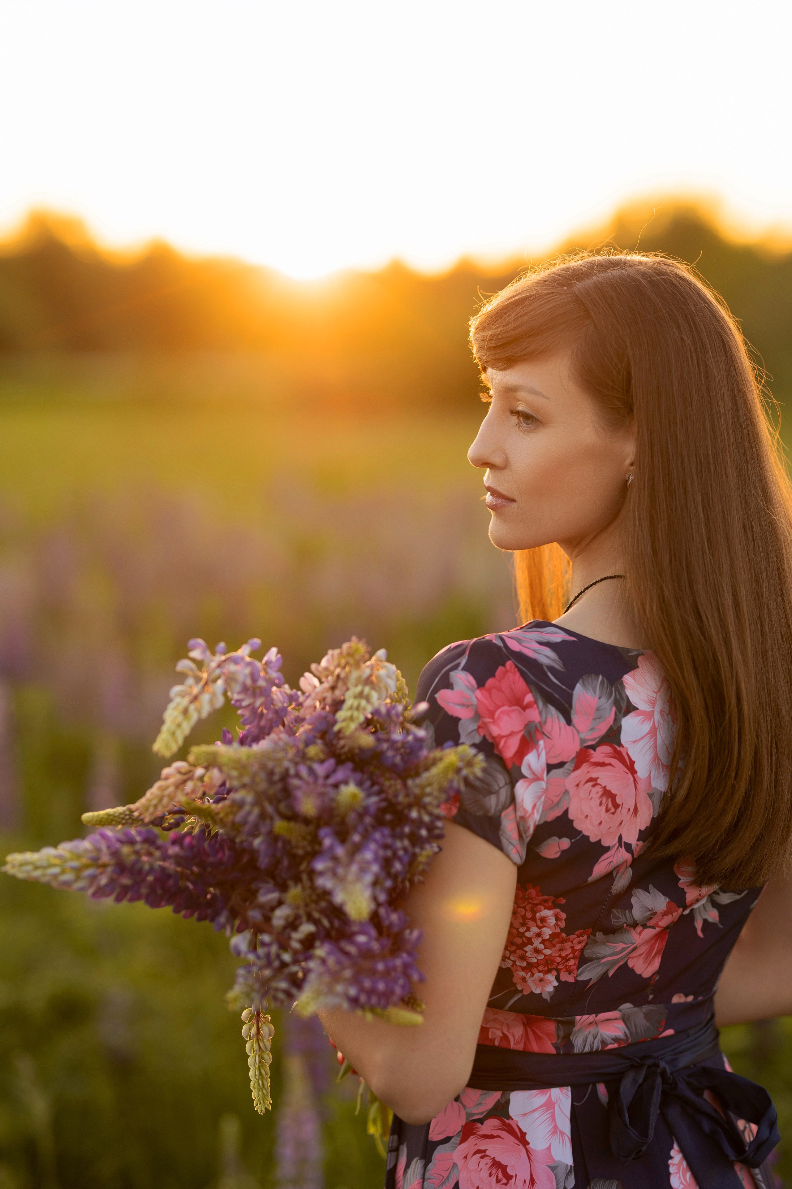 Фотосессия с люпинами. Семейный и свадебный фотограф в Санкт-Петербурге Татьяна Швыкова