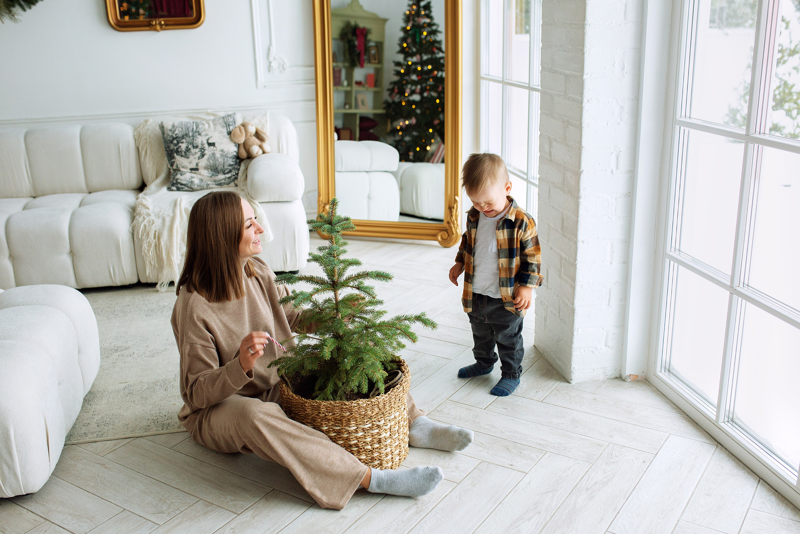 РОМА новогодняя фотосессия. Фотограф новорожденных Оксана Полевская